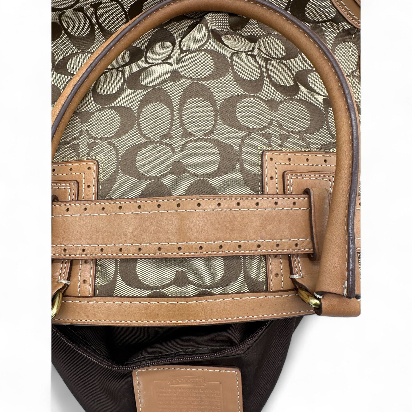 Vintage Coach 10509 Hampton Clip Handbag - Thanks it's Vintage