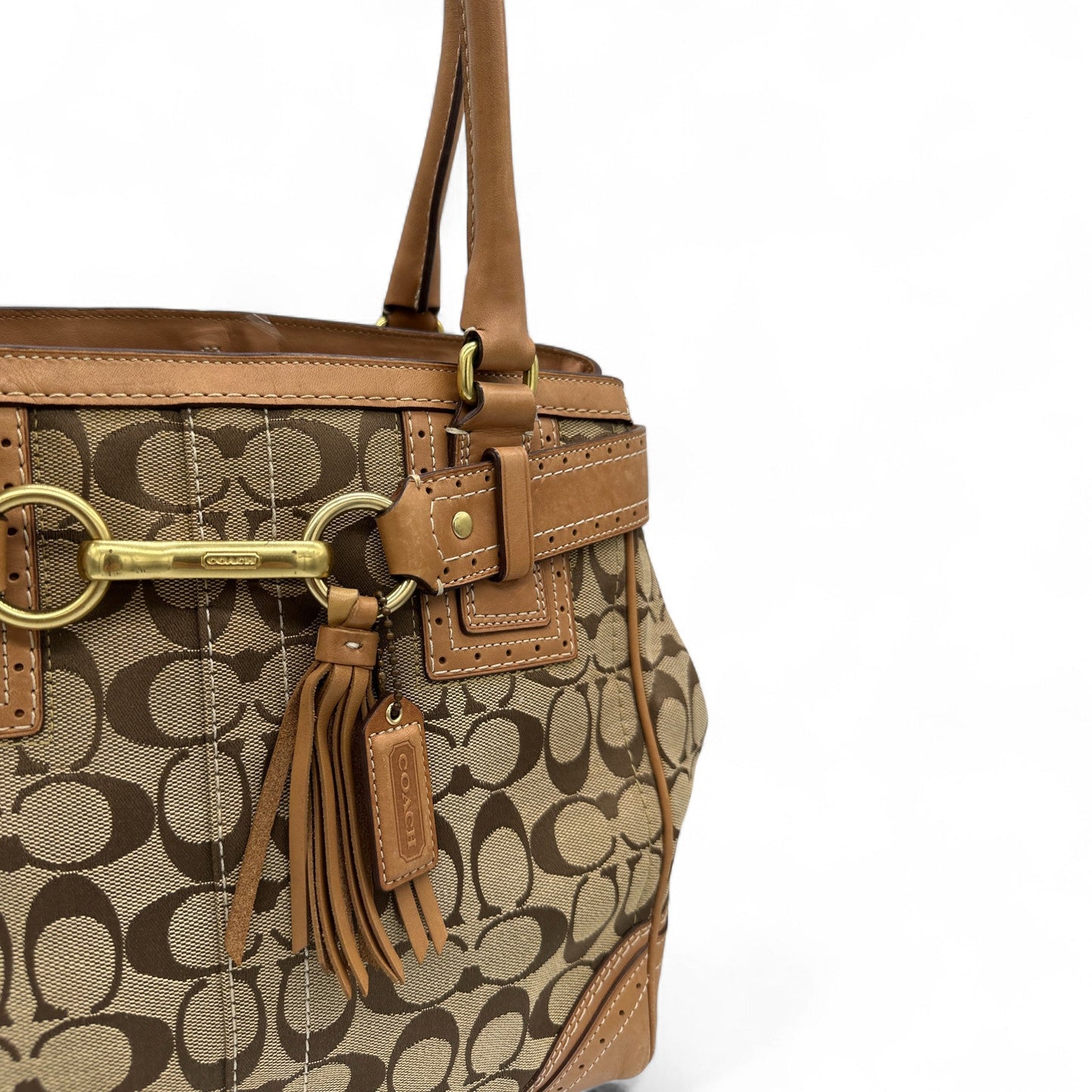 Vintage Coach 10509 Hampton Clip Handbag - Thanks it's Vintage