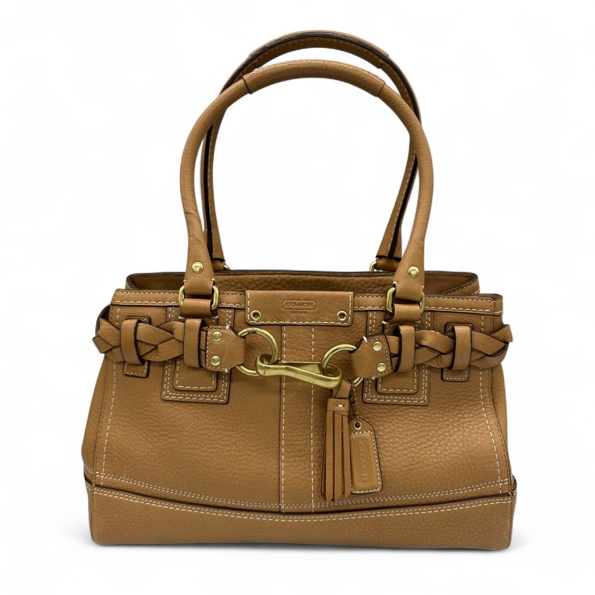 Vintage Coach 10528 Hampton Clip Handbag - Thanks it's Vintage