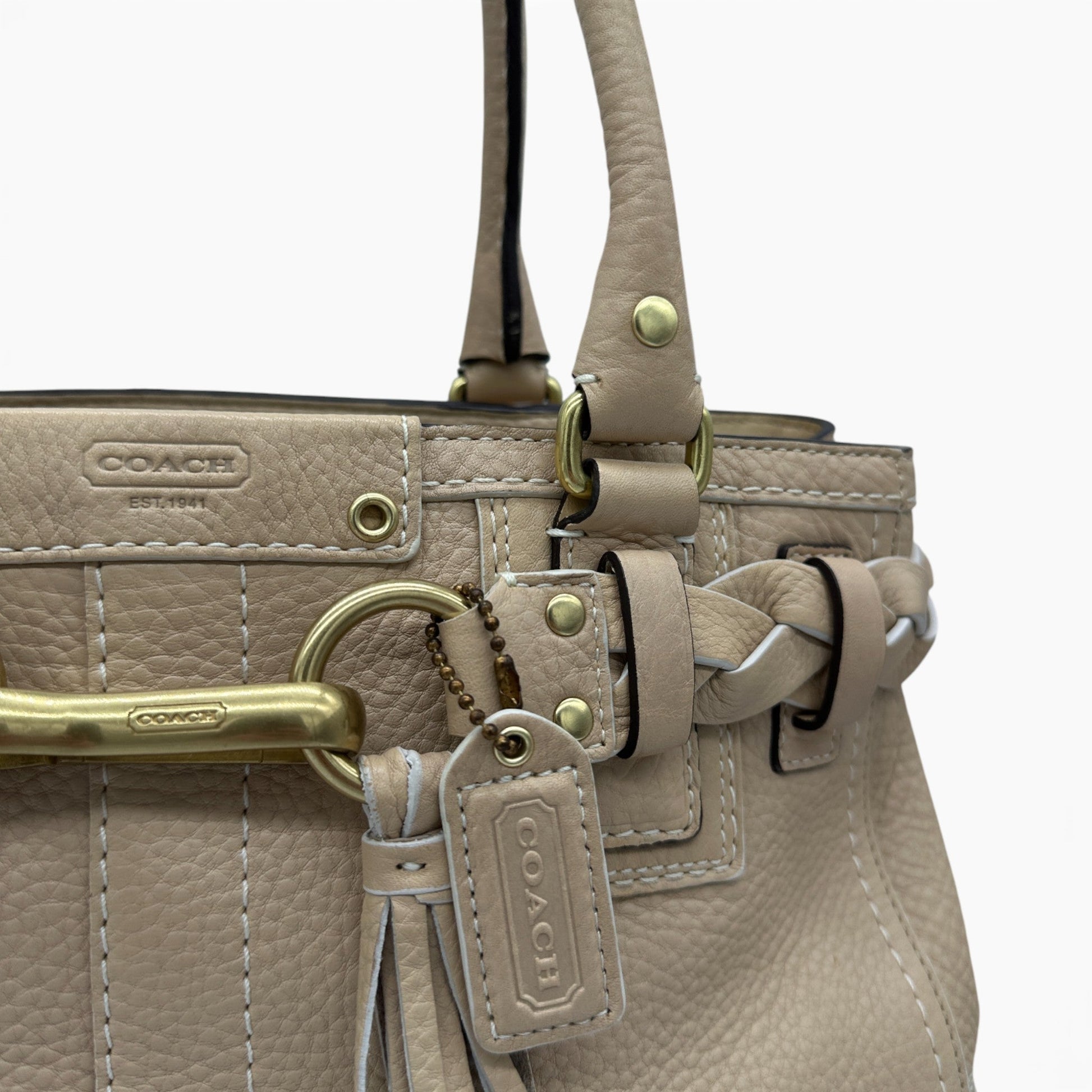 Vintage Coach 10528 Hamptons Tote Handbag - Thanks it's Vintage