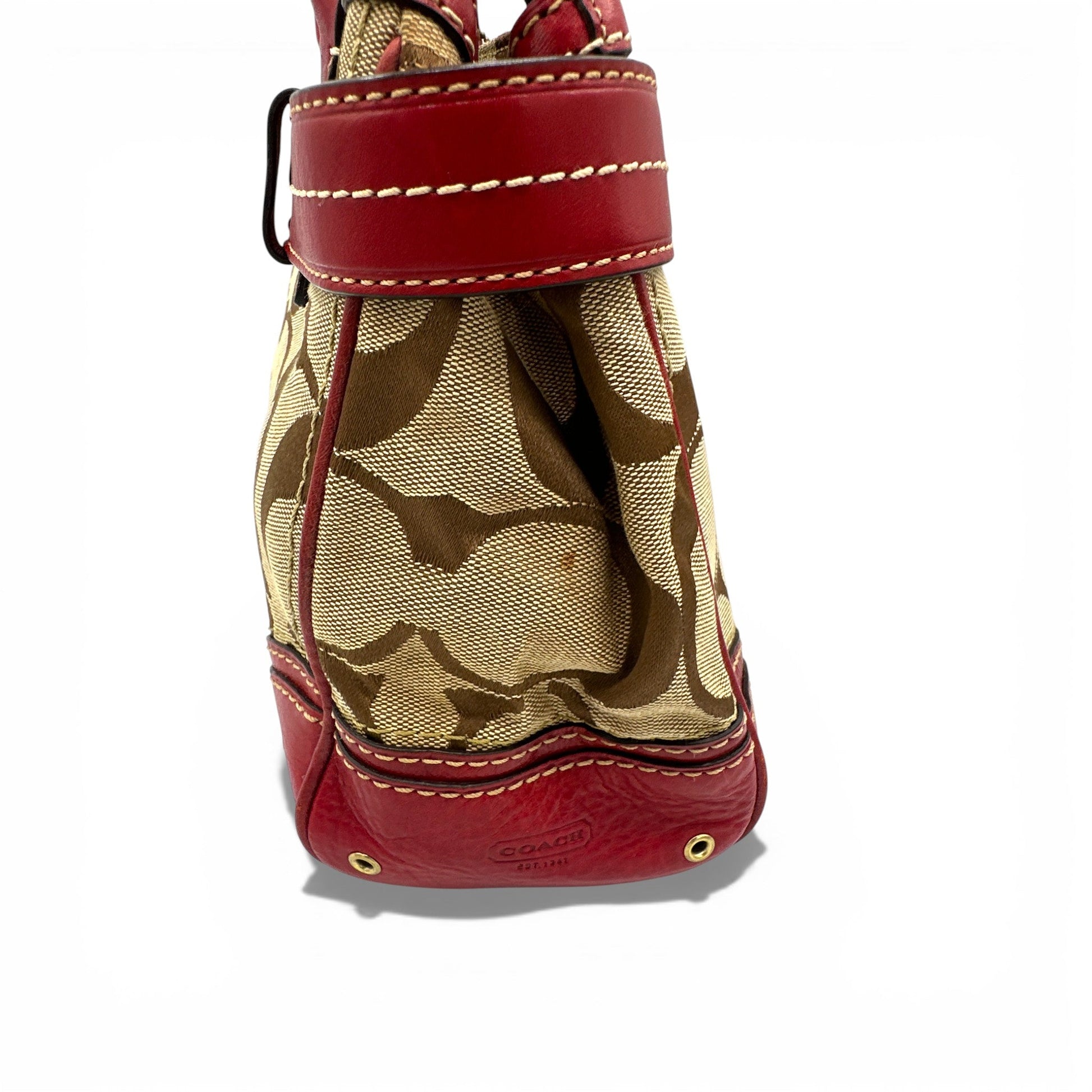 Vintage Coach 10544 Hampton Clip Handbag - Thanks it's Vintage