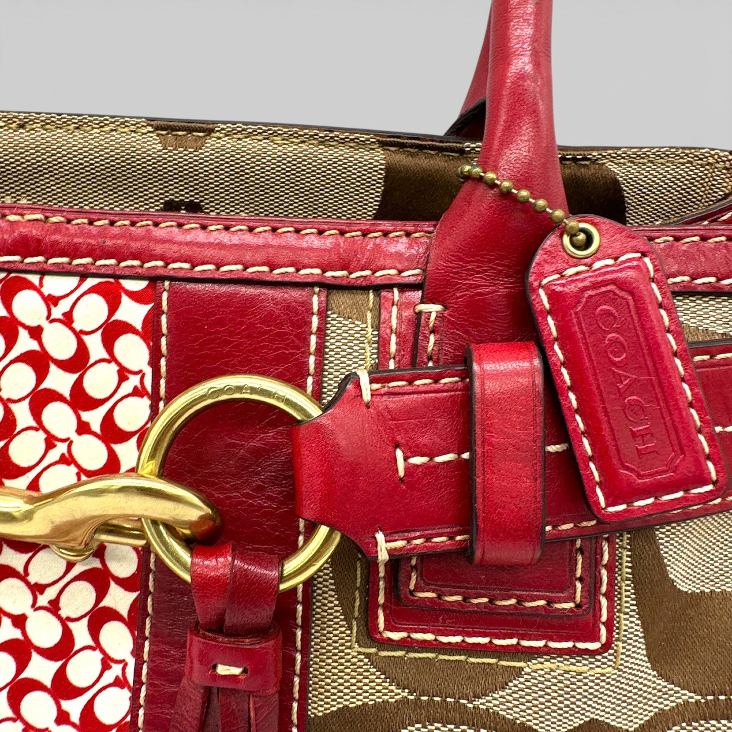 Vintage Coach 10544 Hampton Clip Handbag - Thanks it's Vintage