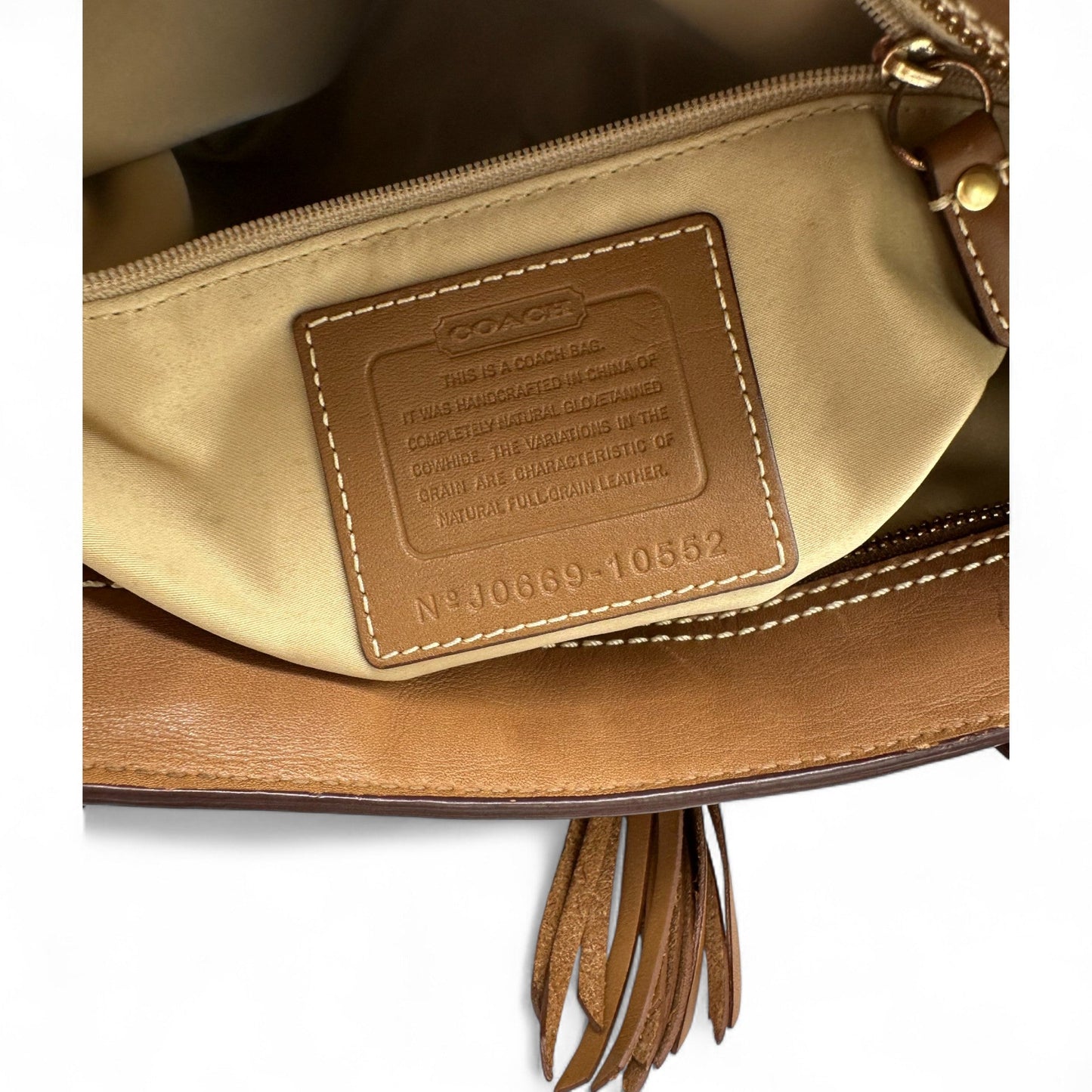 Vintage Coach 10552 Hampton Clip Handbag - Thanks it's Vintage