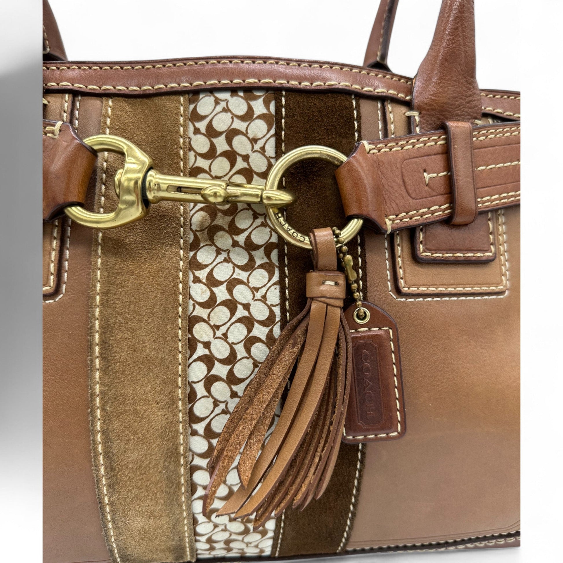 Vintage Coach 10552 Hampton Clip Handbag - Thanks it's Vintage