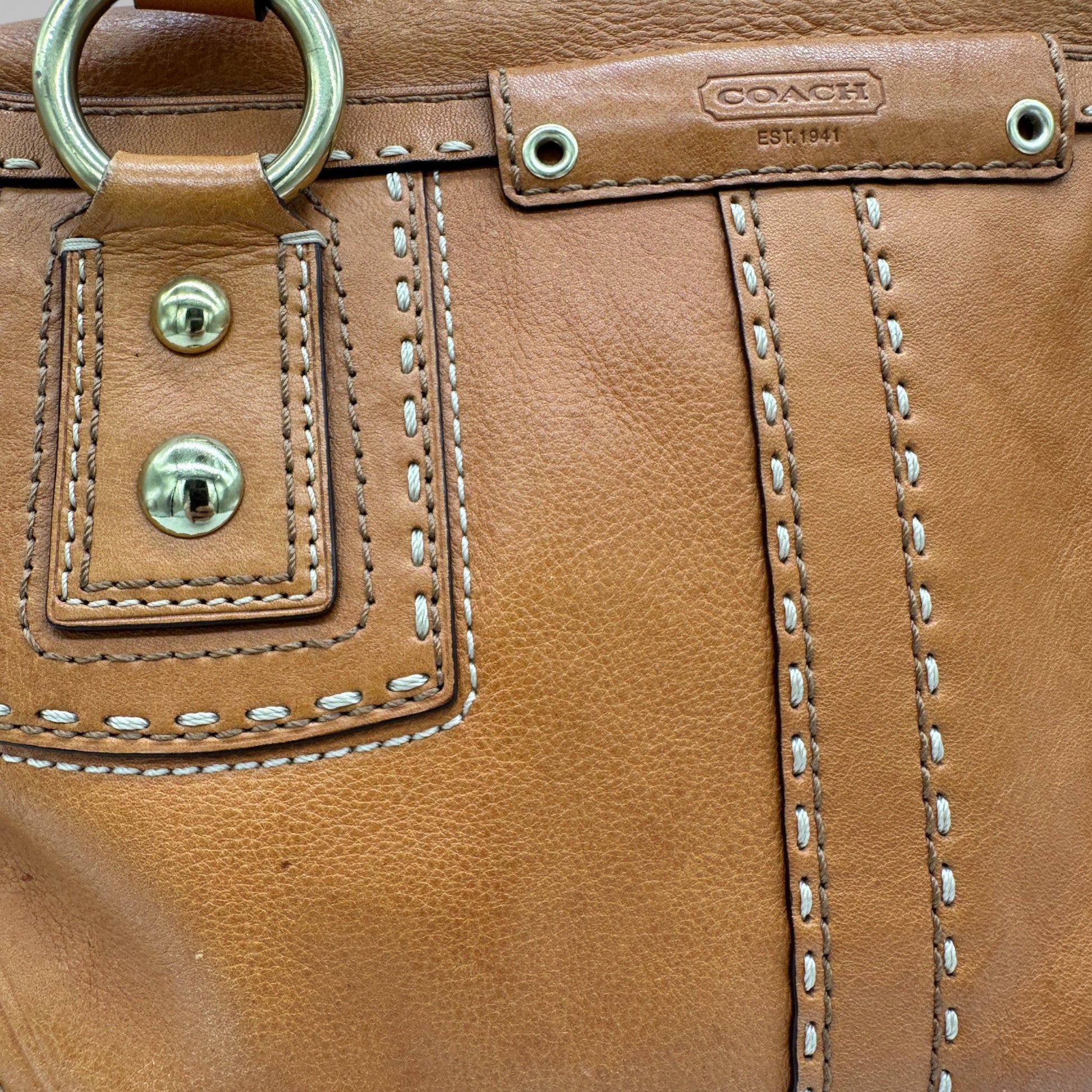 Vintage Coach 10555 Hamptons Andrea Handbag - Thanks it's Vintage