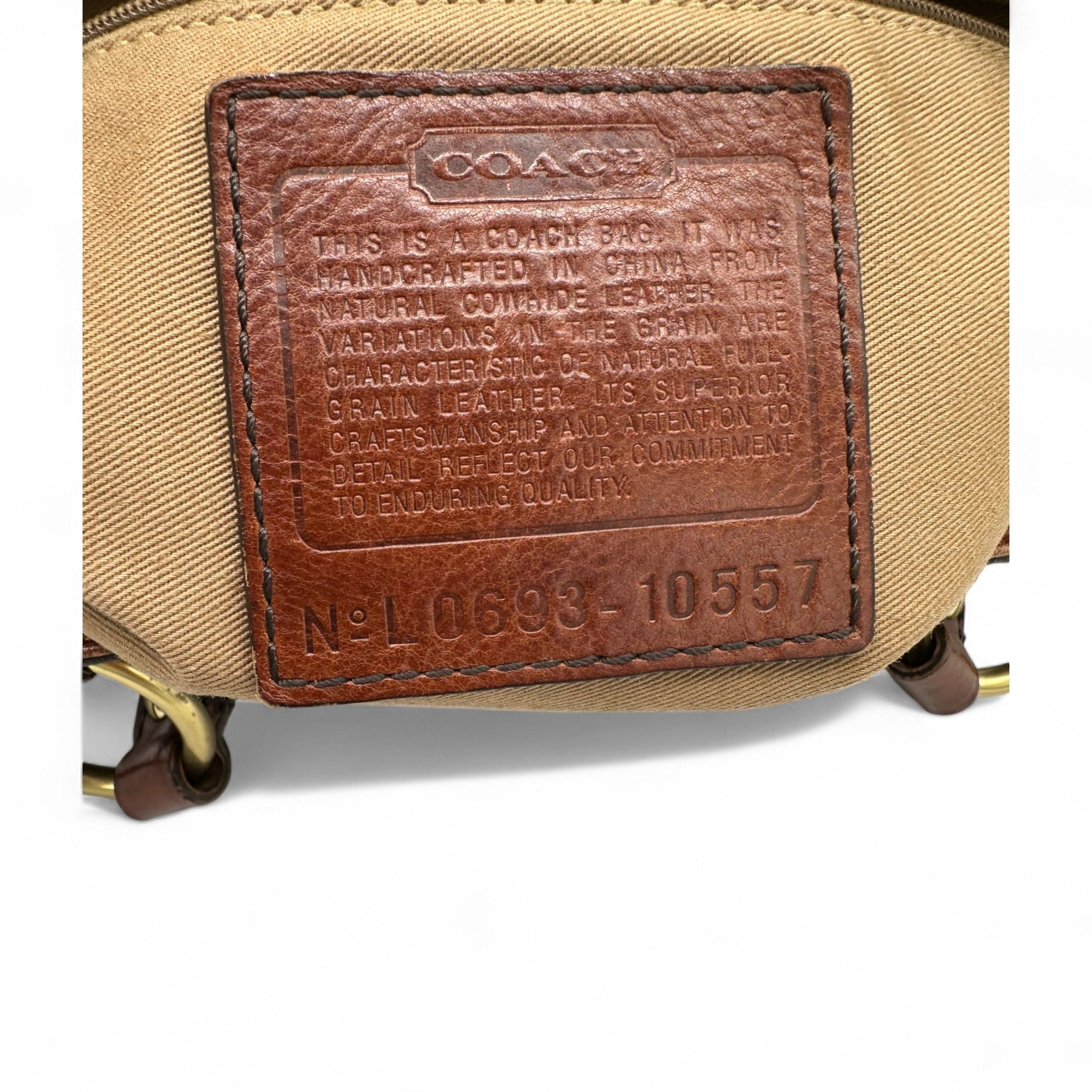 Vintage Coach 10557 Hampton Clip Handbag - Thanks it's Vintage