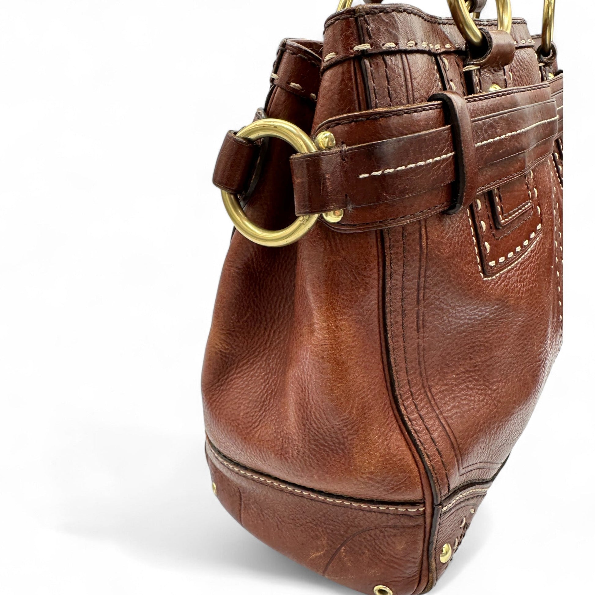 Vintage Coach 10557 Hampton Clip Handbag - Thanks it's Vintage