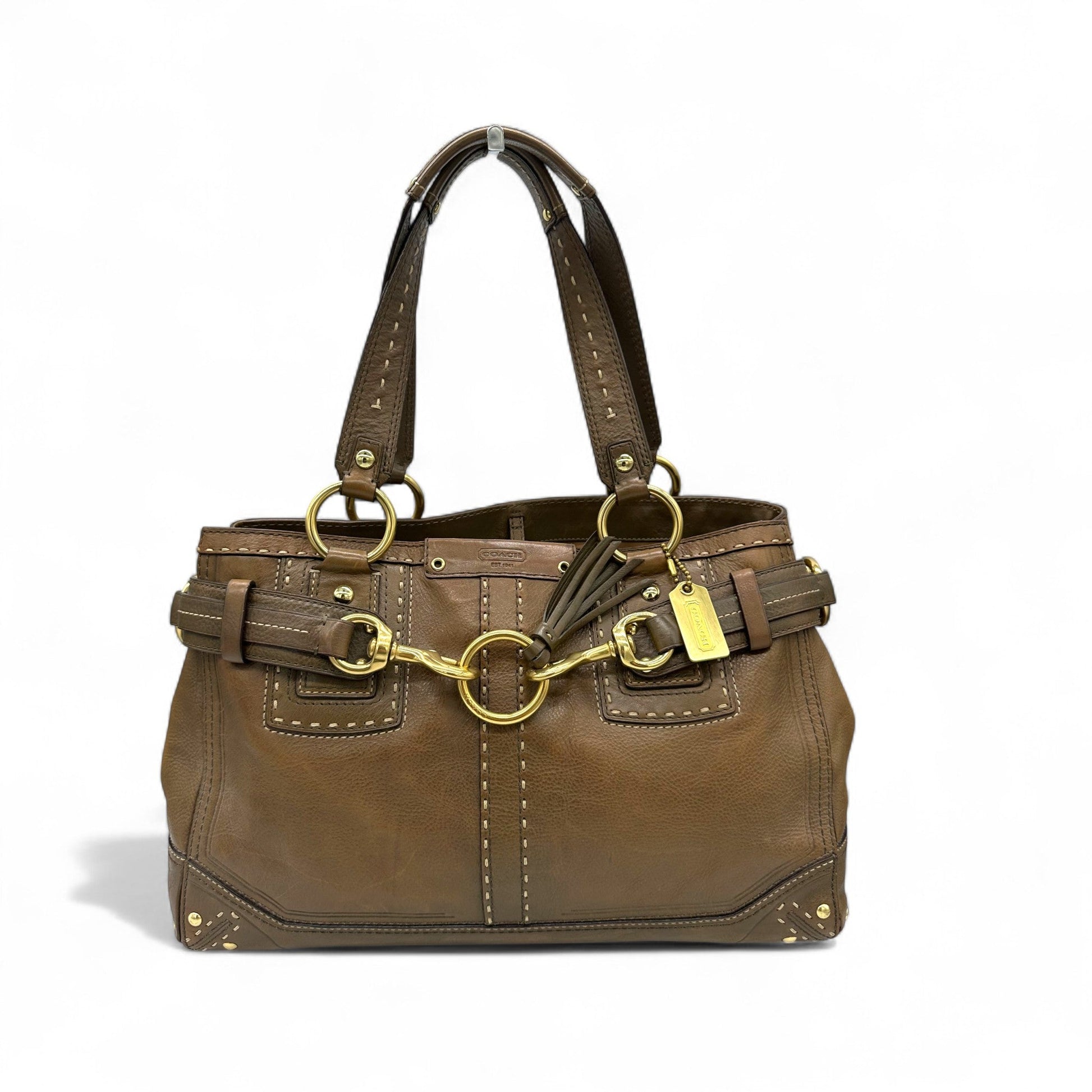 Vintage Coach 10557 Hampton Clip Handbag - Thanks it's Vintage