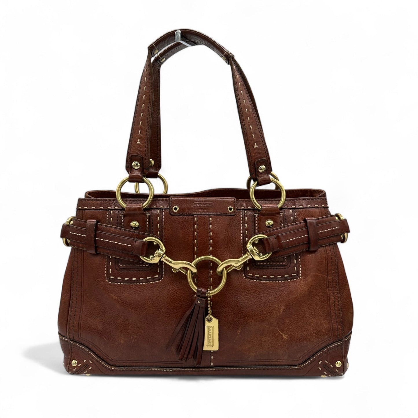 Vintage Coach 10557 Hampton Clip Handbag - Thanks it's Vintage