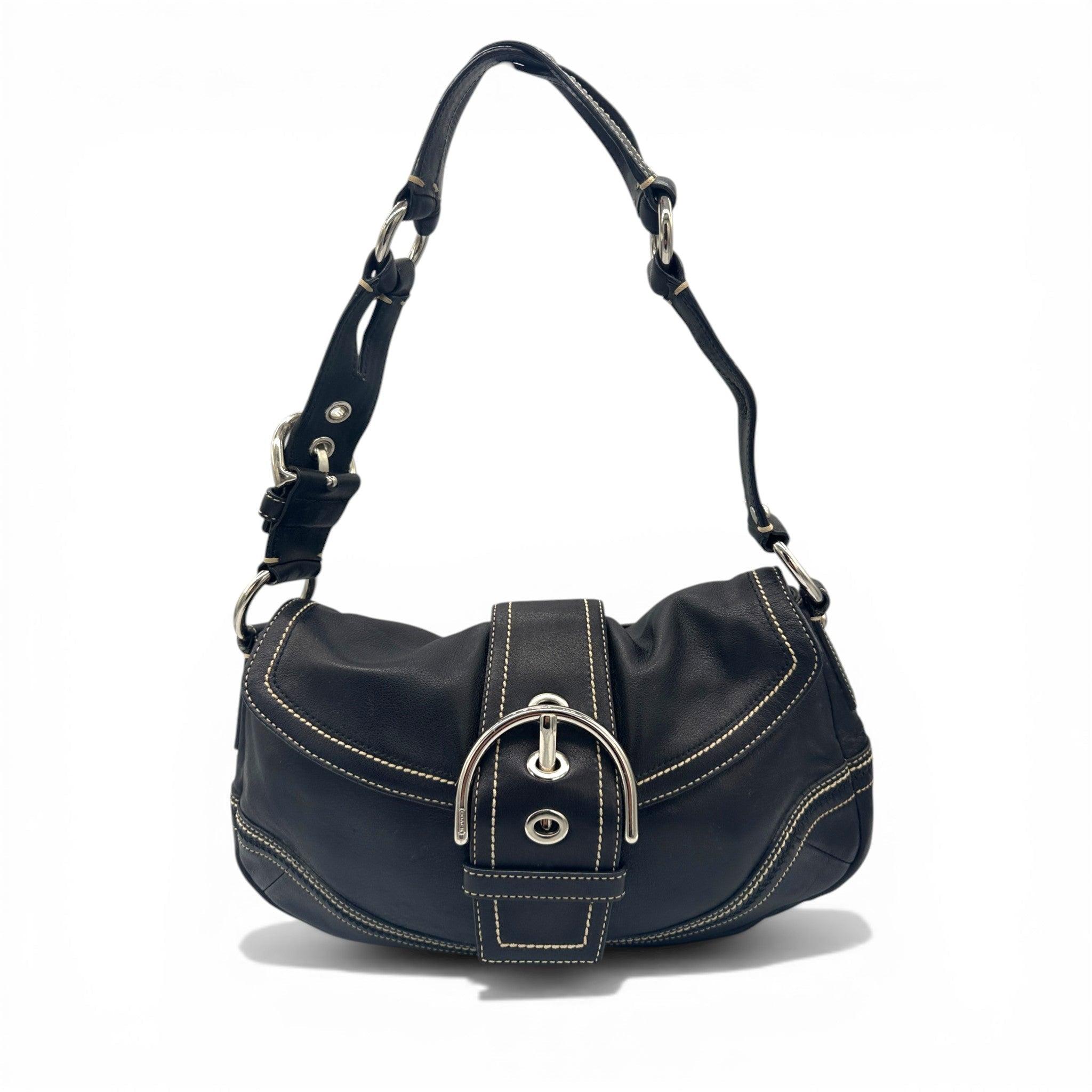 バッグ COACH Vintage Leather Black Shoulder Bag Vintage Coach Black Leather Beckett Shoulder Bag - Etsy UK