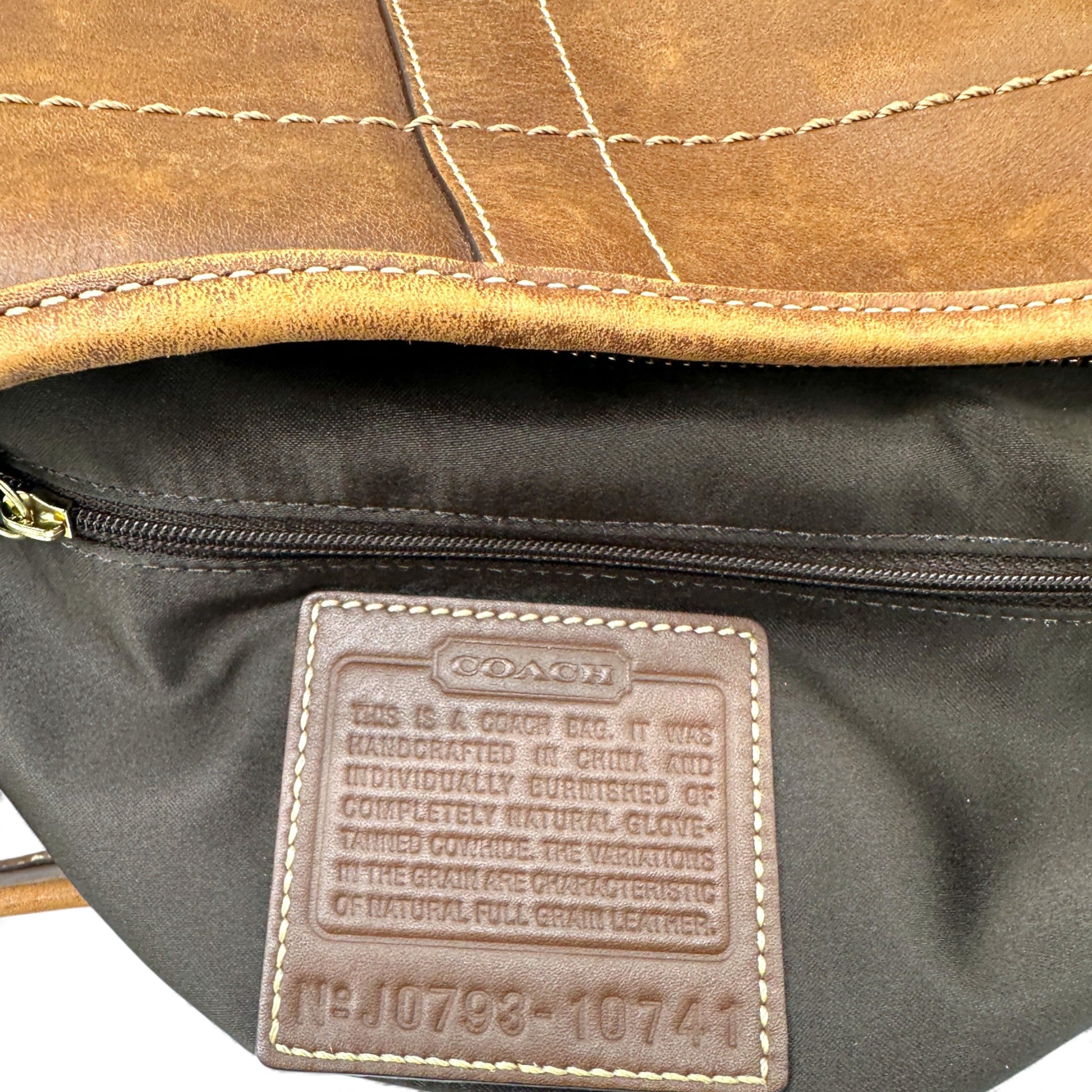 Vintage Coach 10741 Turnlock Ergo Shoulder Bag - Thanks it's Vintage