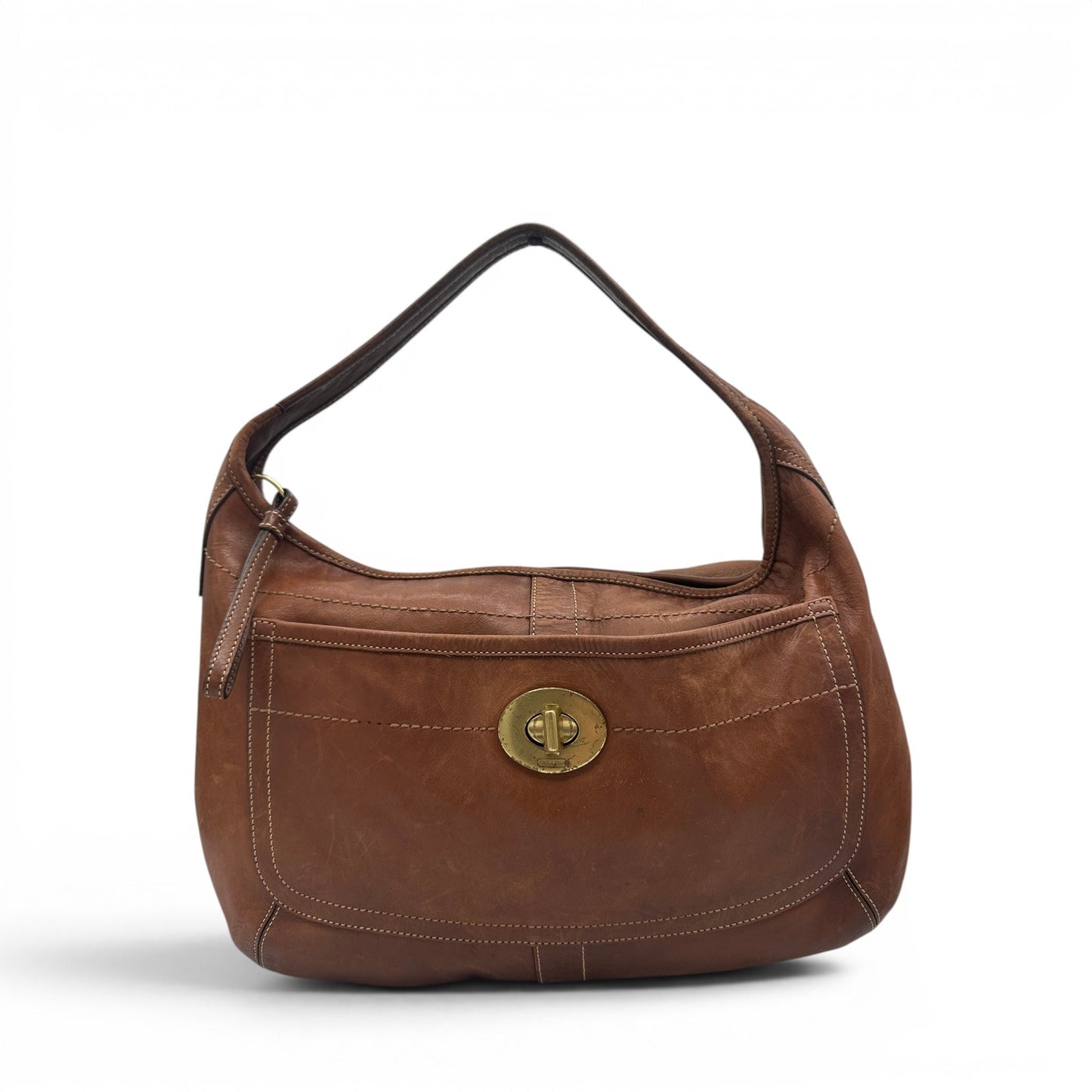 Vintage Coach 10741 Turnlock Ergo Shoulder Bag - Thanks it's Vintage