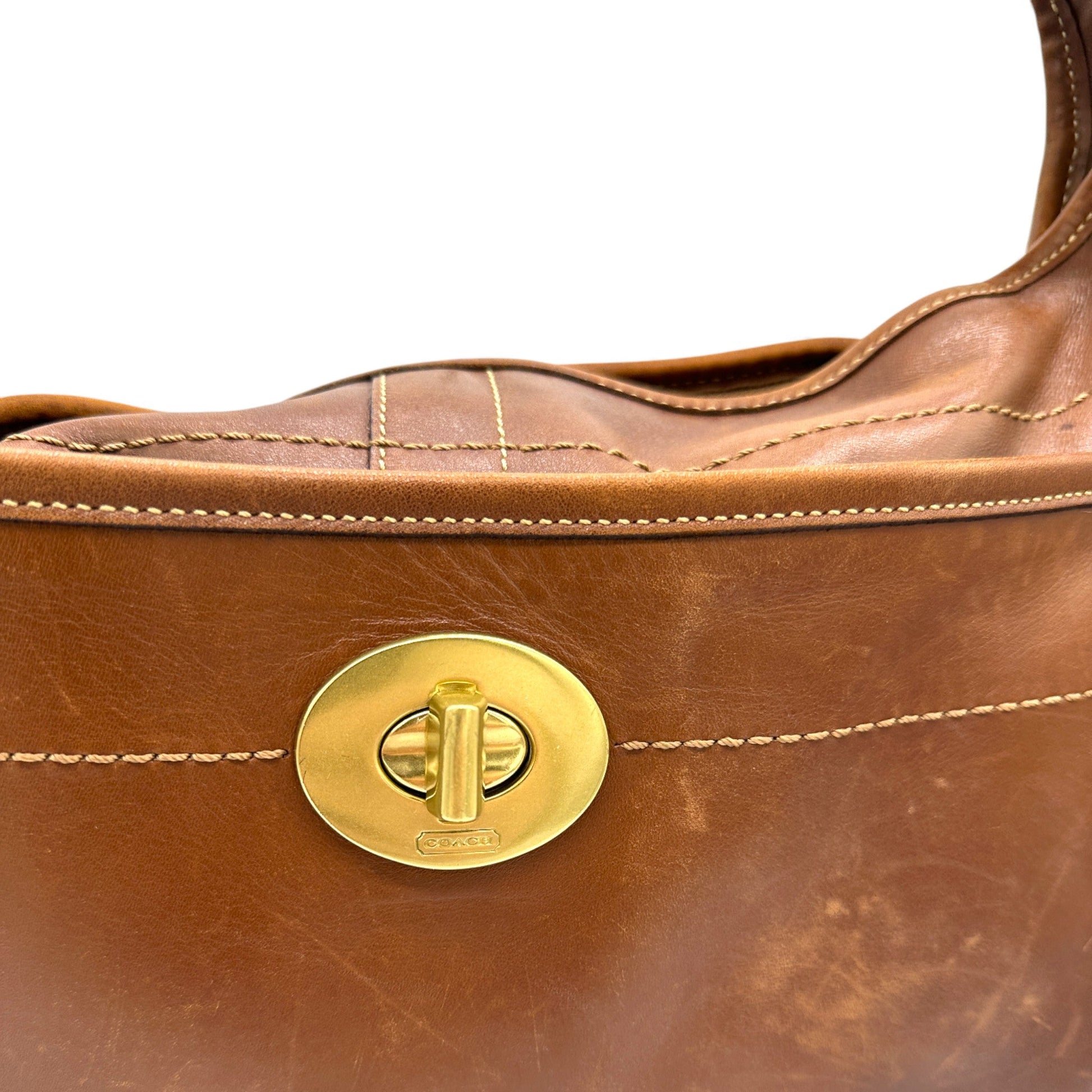 Vintage Coach 10741 Turnlock Ergo Shoulder Bag - Thanks it's Vintage