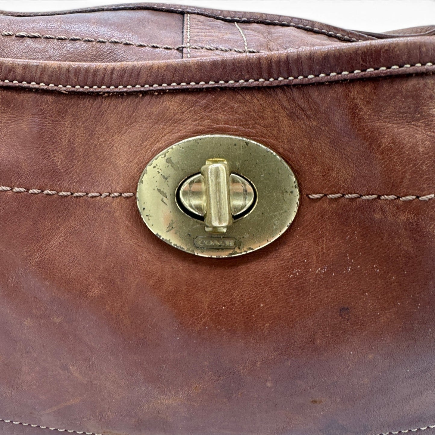 Vintage Coach 10741 Turnlock Ergo Shoulder Bag - Thanks it's Vintage