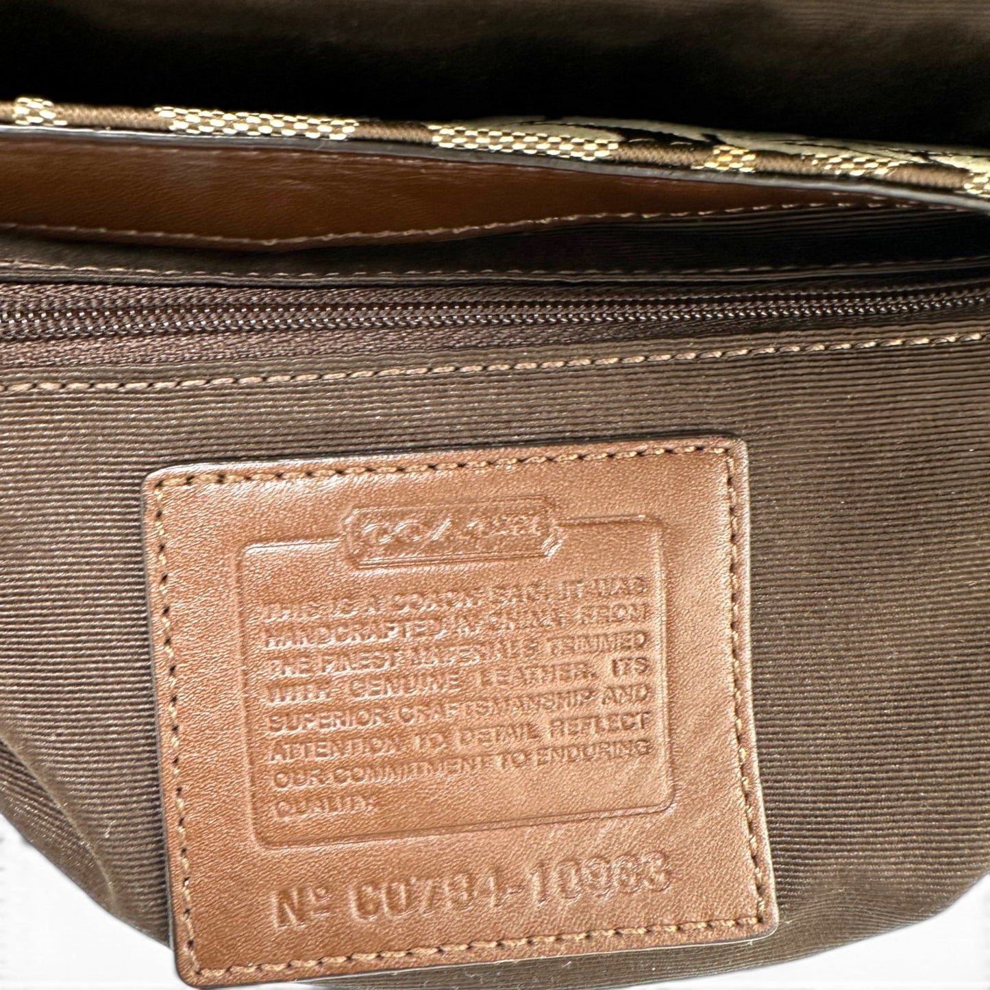 Vintage Coach 10983 Chelsea Turnlock Shoulder Bag - Thanks it's Vintage