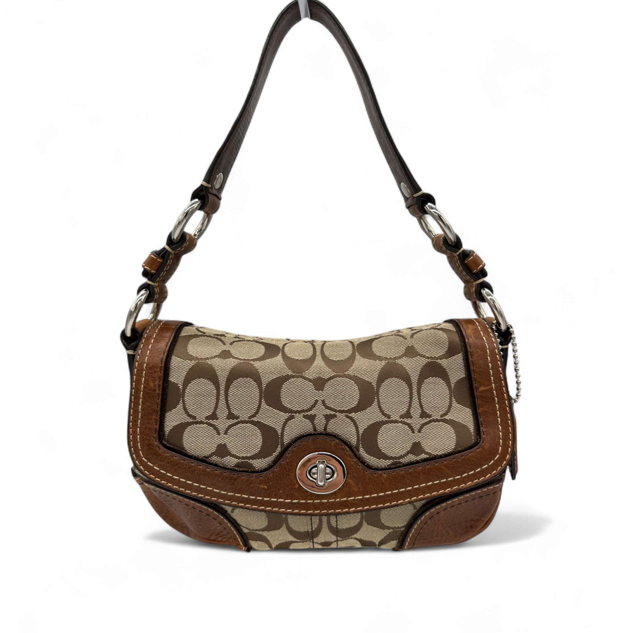 バッグ old coach shoulder bag turn lock brown Coach Legacy 65th Anniversary 2006 Limited No.168 Turnlock