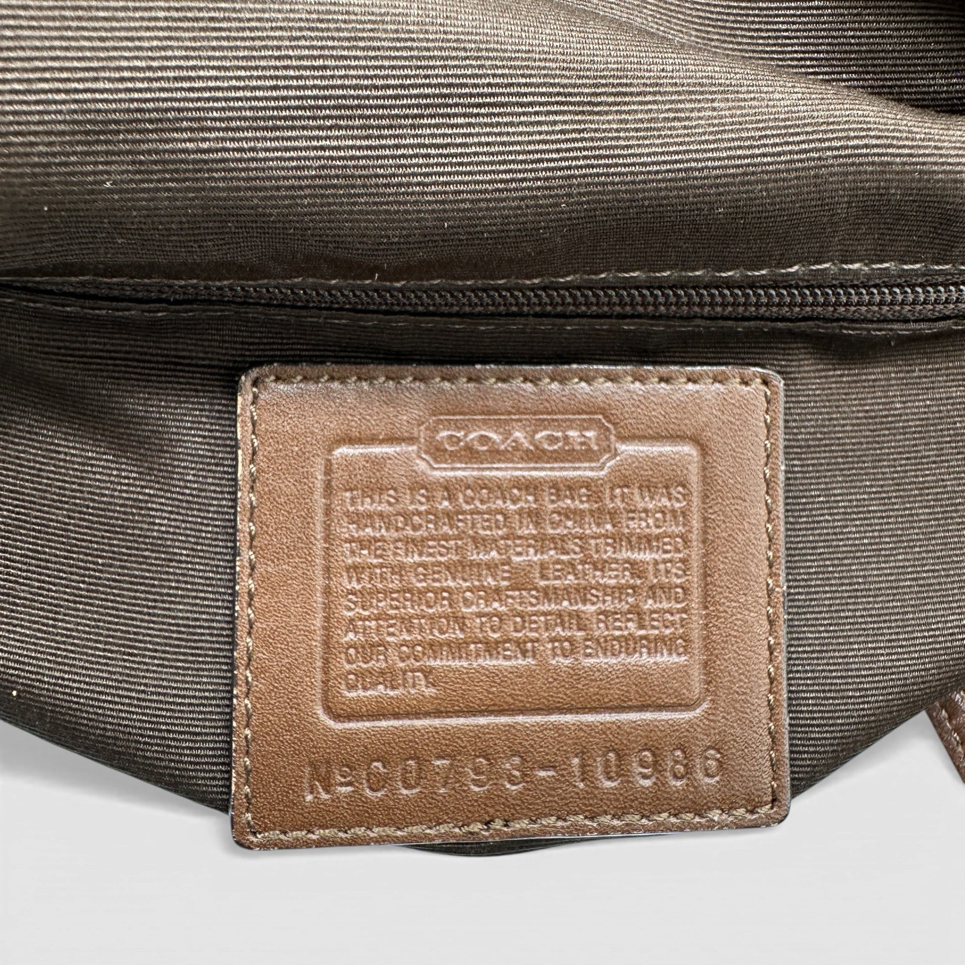 Vintage Coach 10986 Turnlock Barrel Shoulder Bag - Thanks it's Vintage