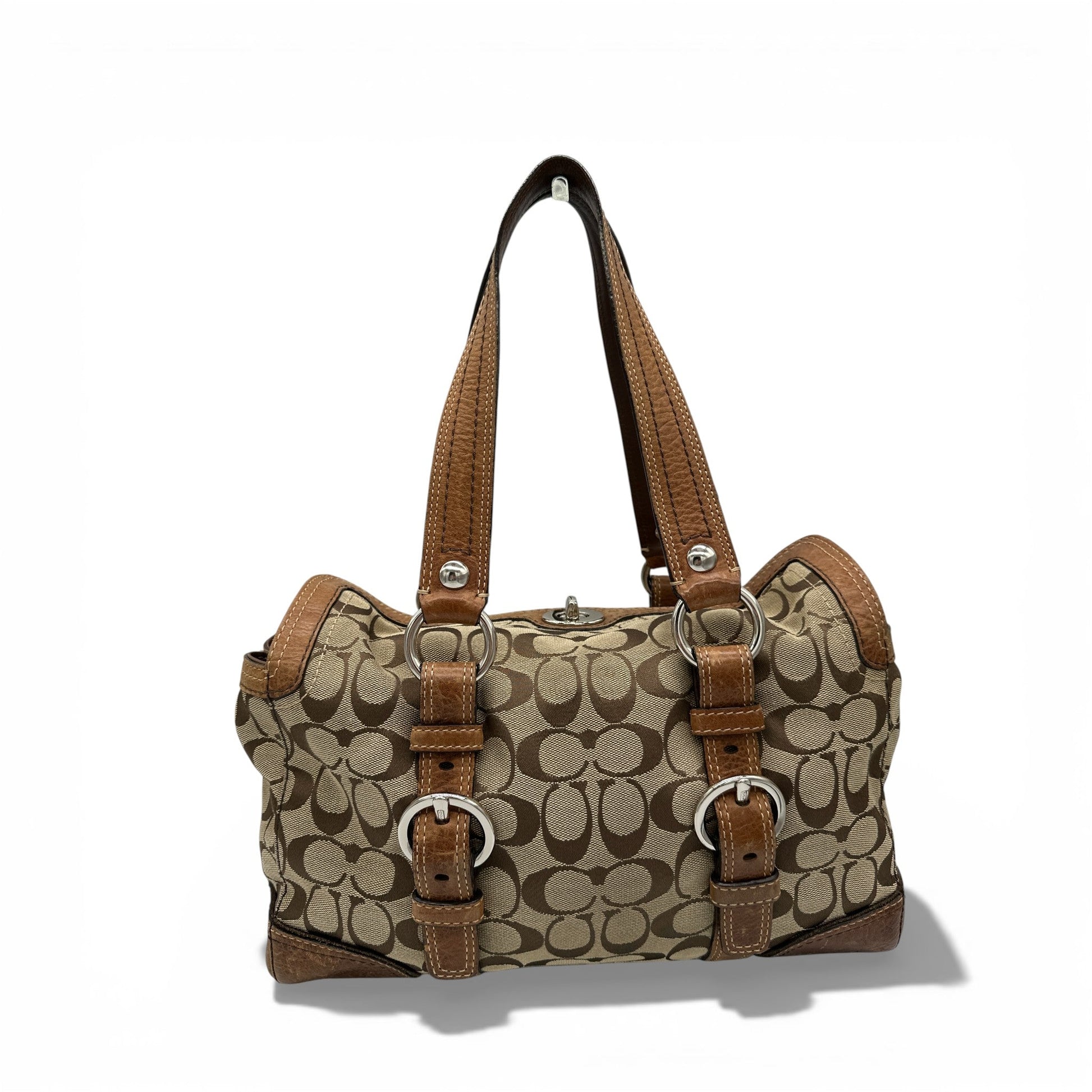 Vintage Coach 10986 Turnlock Barrel Shoulder Bag - Thanks it's Vintage