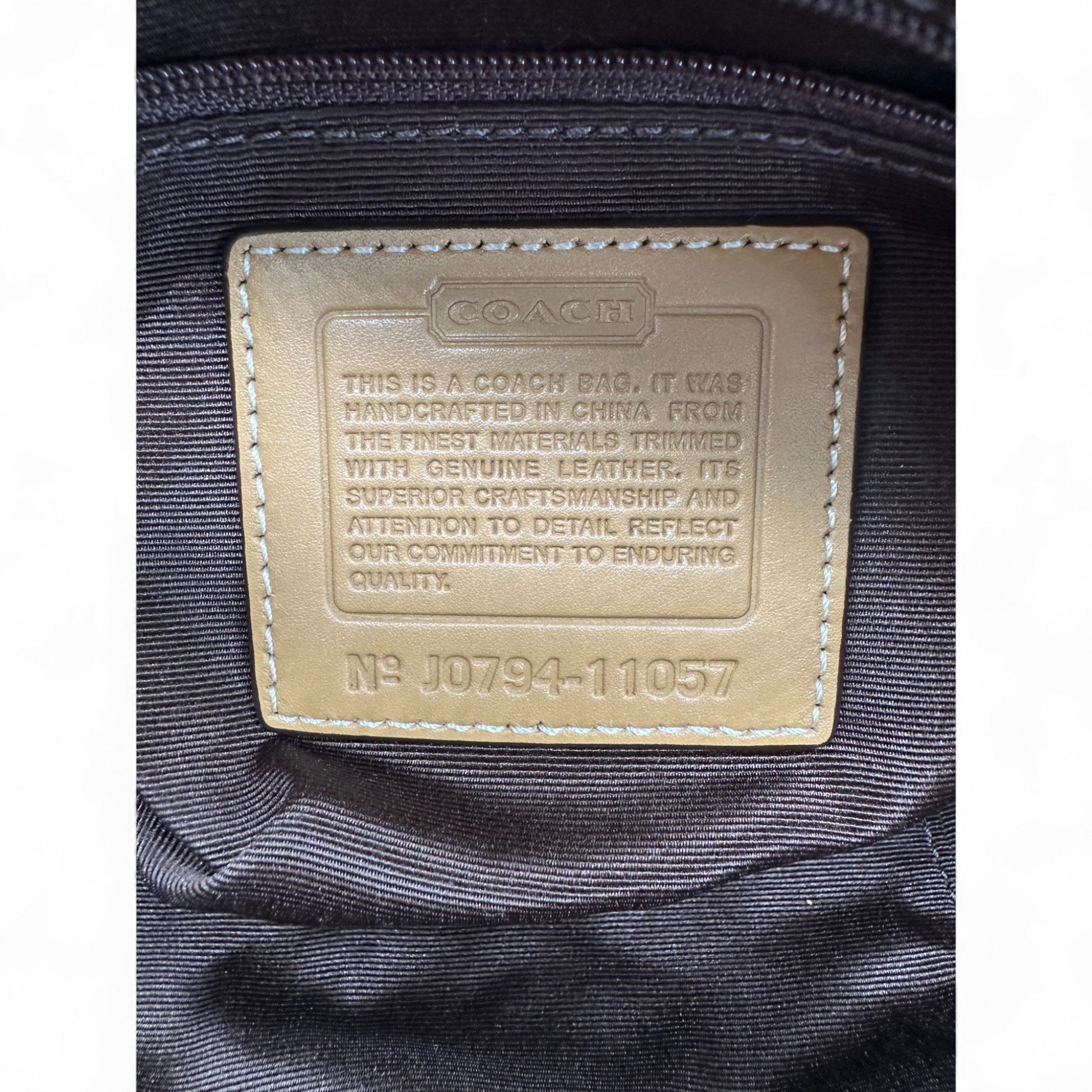 Vintage Coach 11057 Baguette Turnlock Shoulder Bag - Thanks it's Vintage