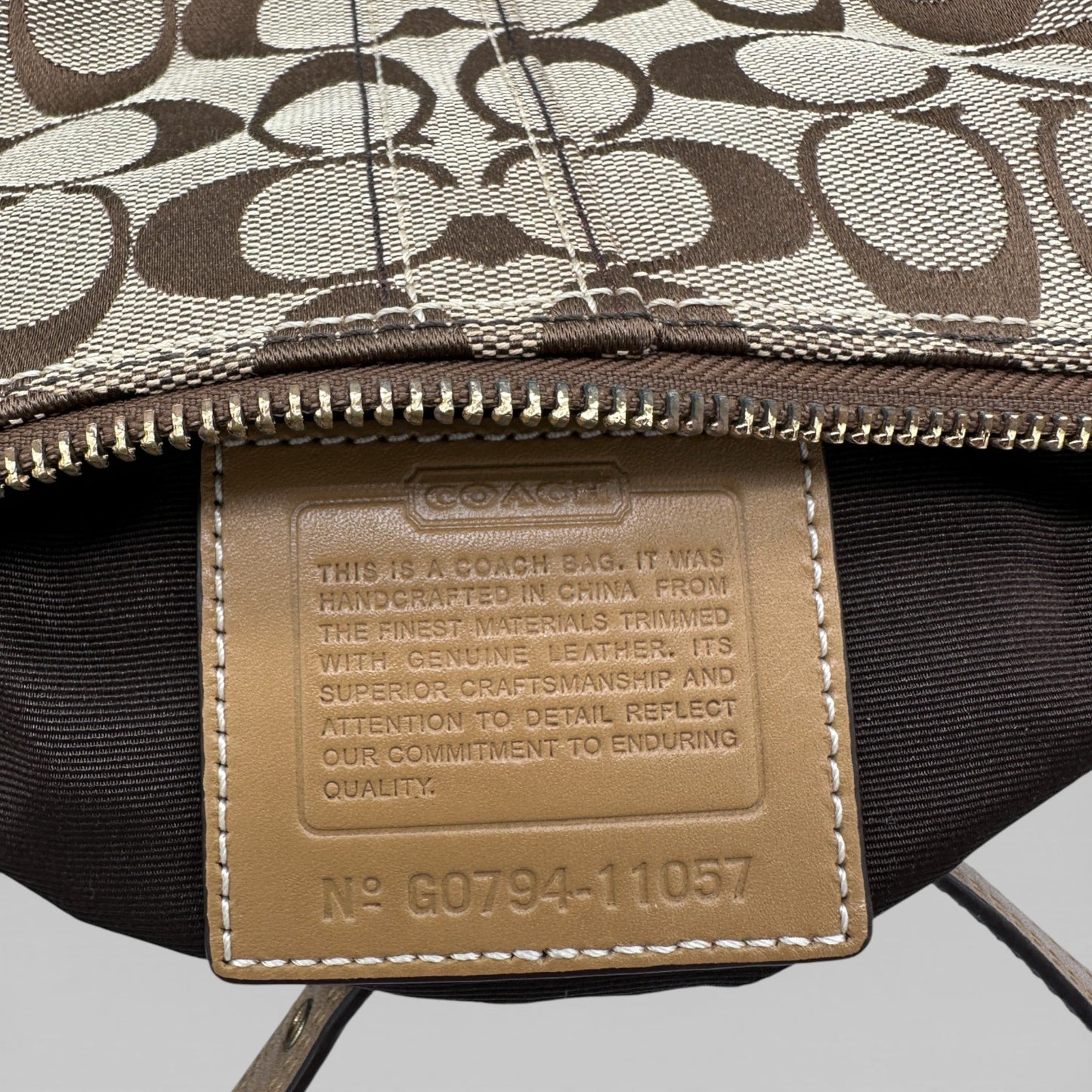 Vintage Coach 11057 Baguette Turnlock Shoulder Bag - Thanks it's Vintage