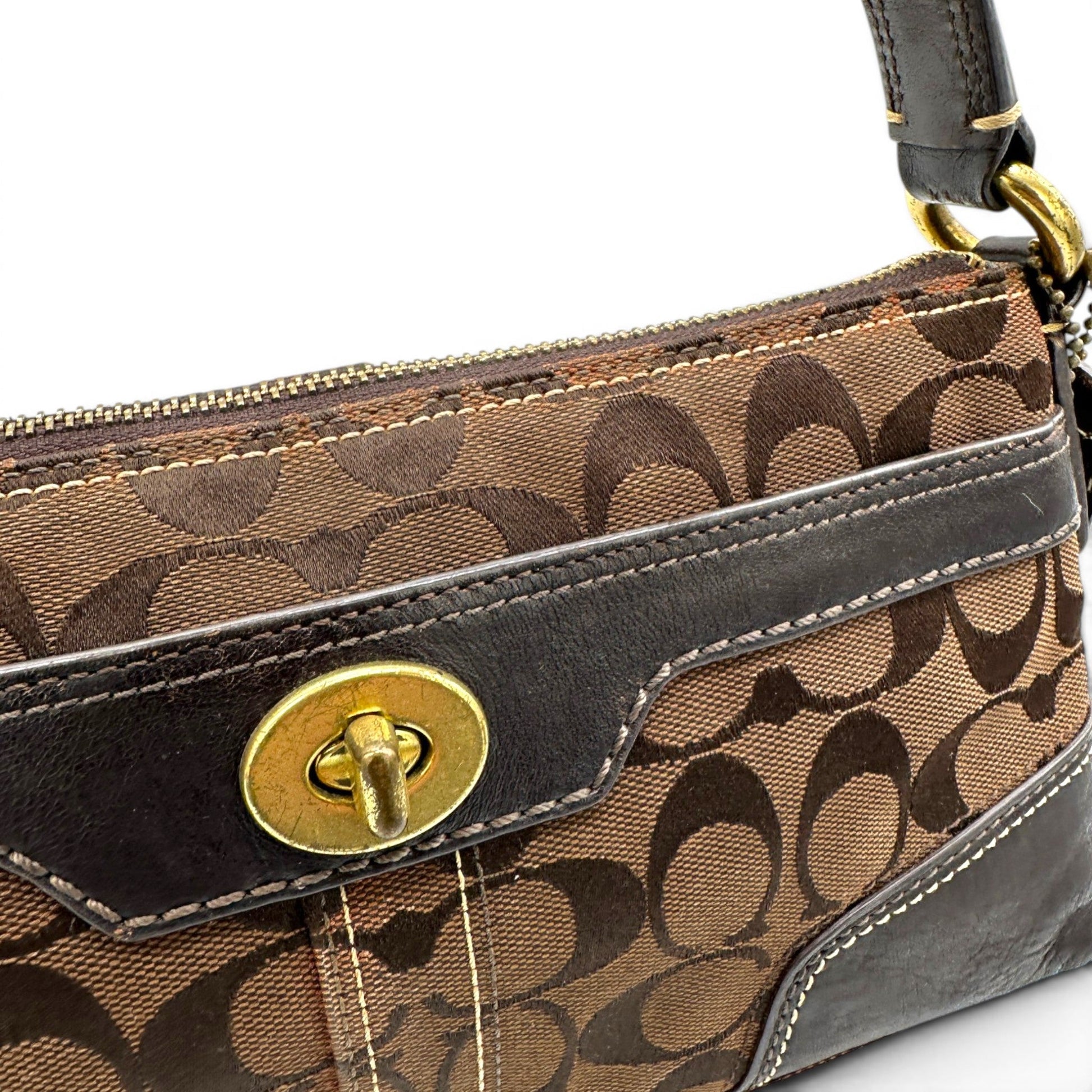 Vintage Coach 11057 Turnlock Shoulder Bag - Thanks it's Vintage