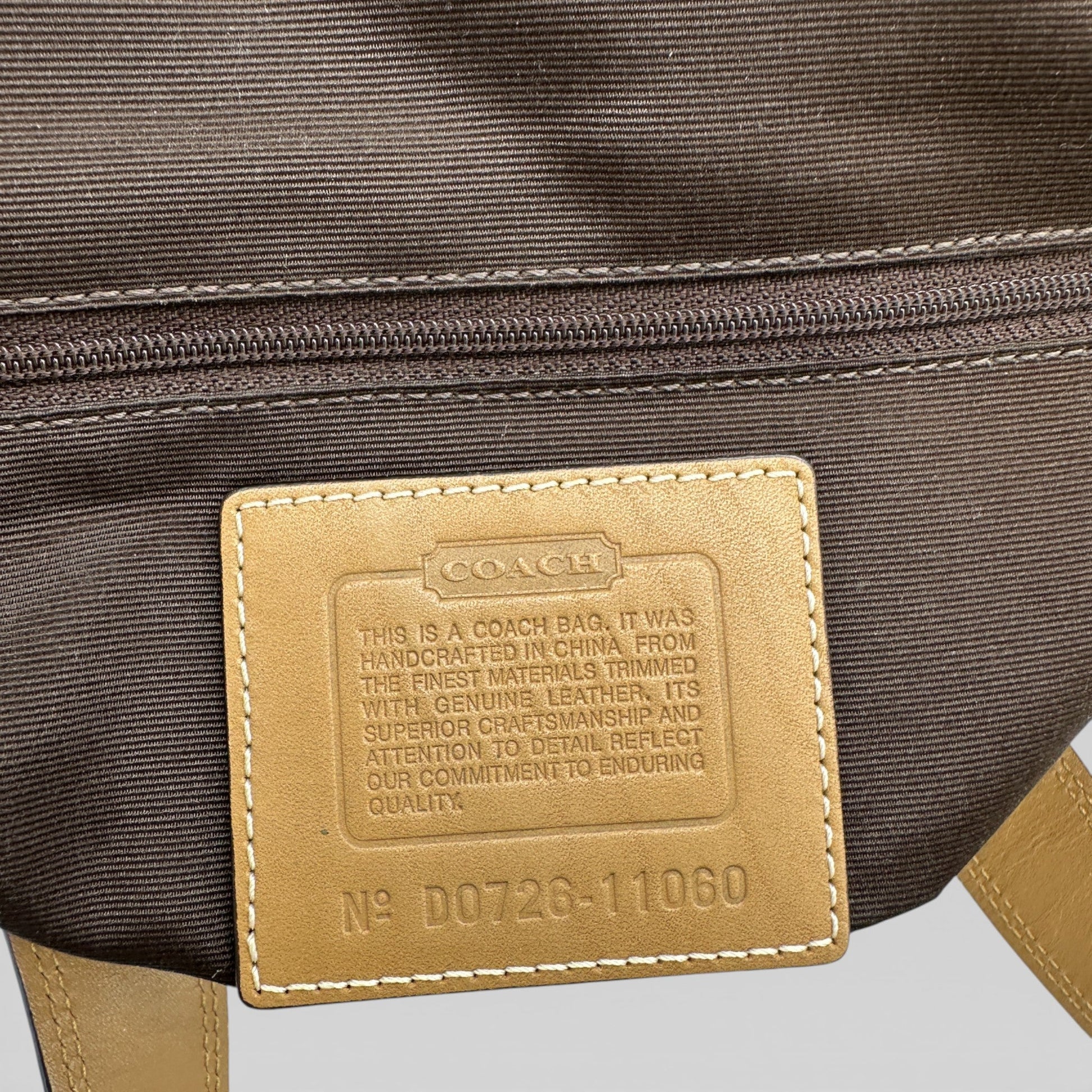 Vintage Coach 11060 turnlock handbag - Thanks it's Vintage