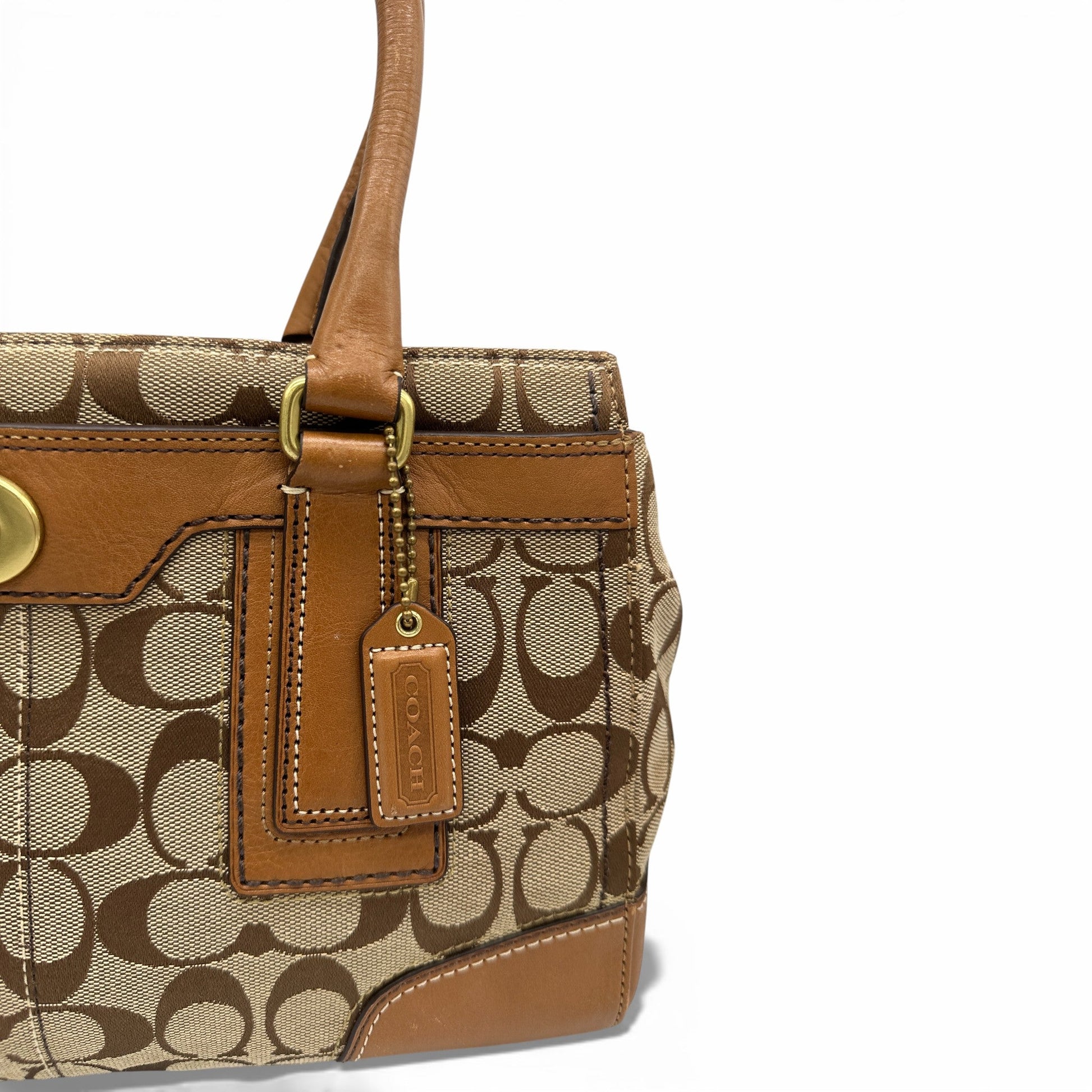 Vintage Coach 11062 Turnlock Handbag - Thanks it's Vintage