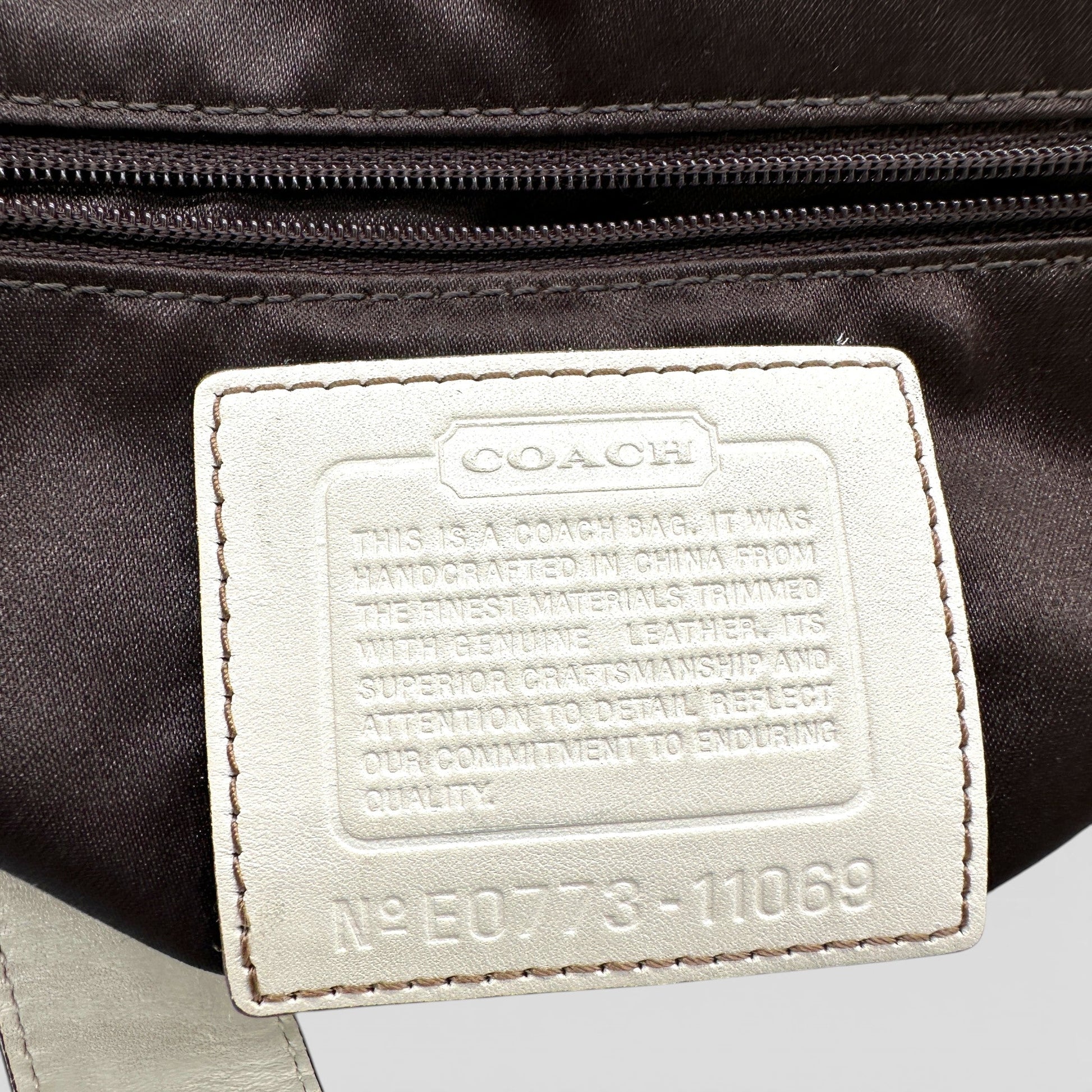 Vintage Coach 11069 Turnlock Handbag - Thanks it's Vintage