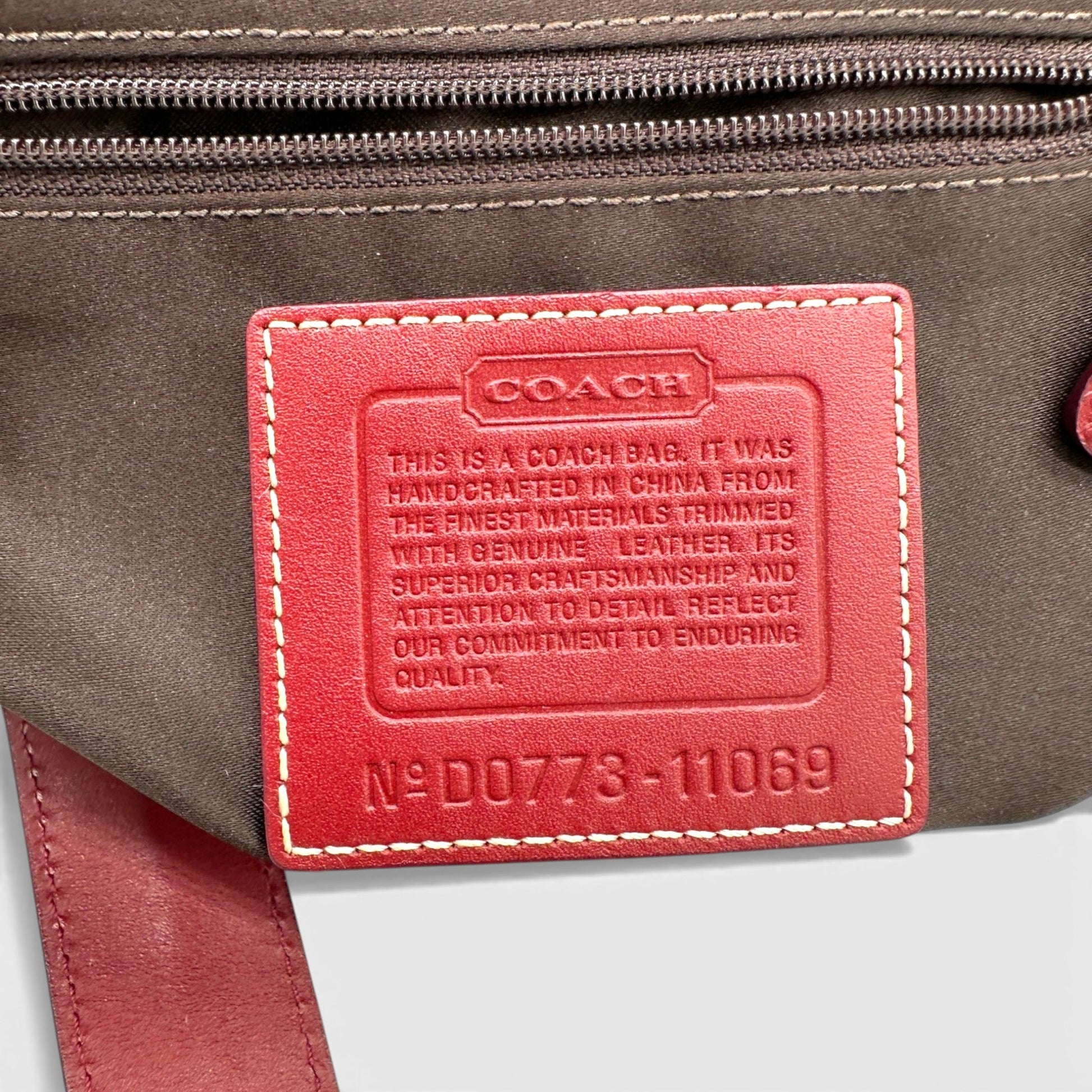 Vintage Coach 11069 Turnlock Handbag - Thanks it's Vintage