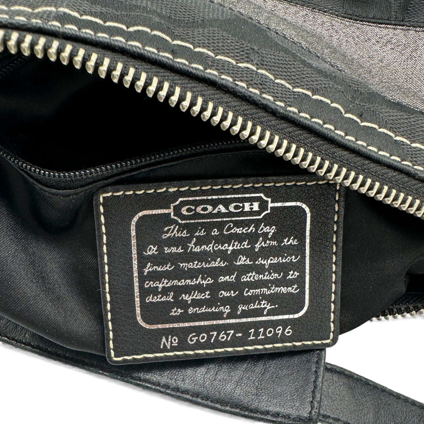 Vintage Coach 11096 East West Baguette Shoulder Bag - Thanks it's Vintage