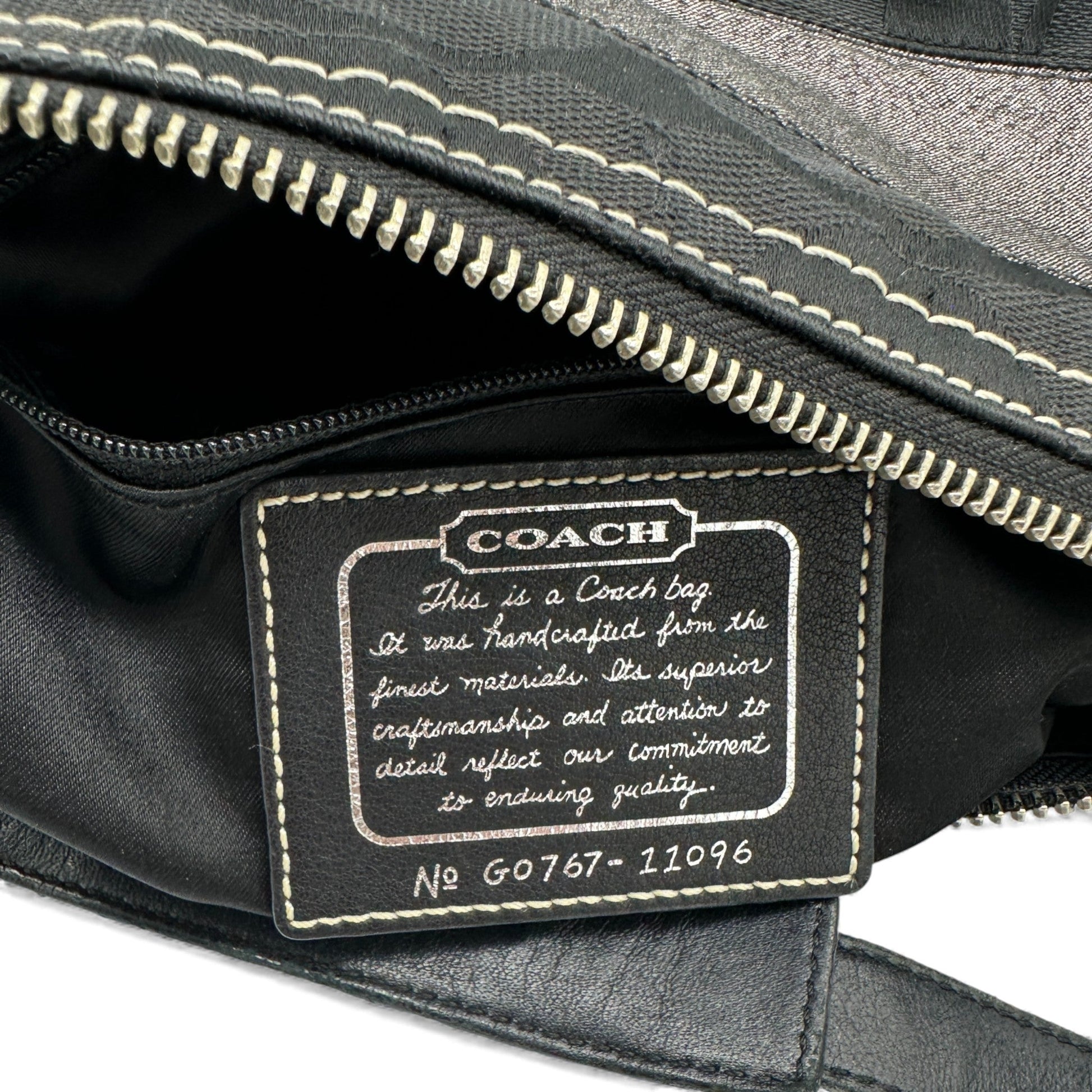 Vintage Coach 11096 East West Baguette Shoulder Bag - Thanks it's Vintage