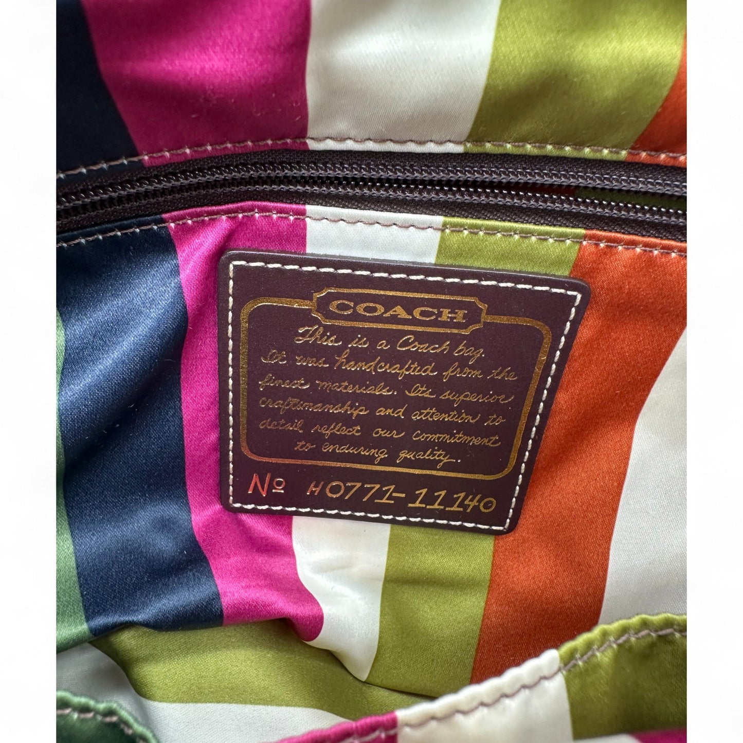 Vintage Coach 11140 Turnlock Legacy Shoulder Bag - Thanks it's Vintage