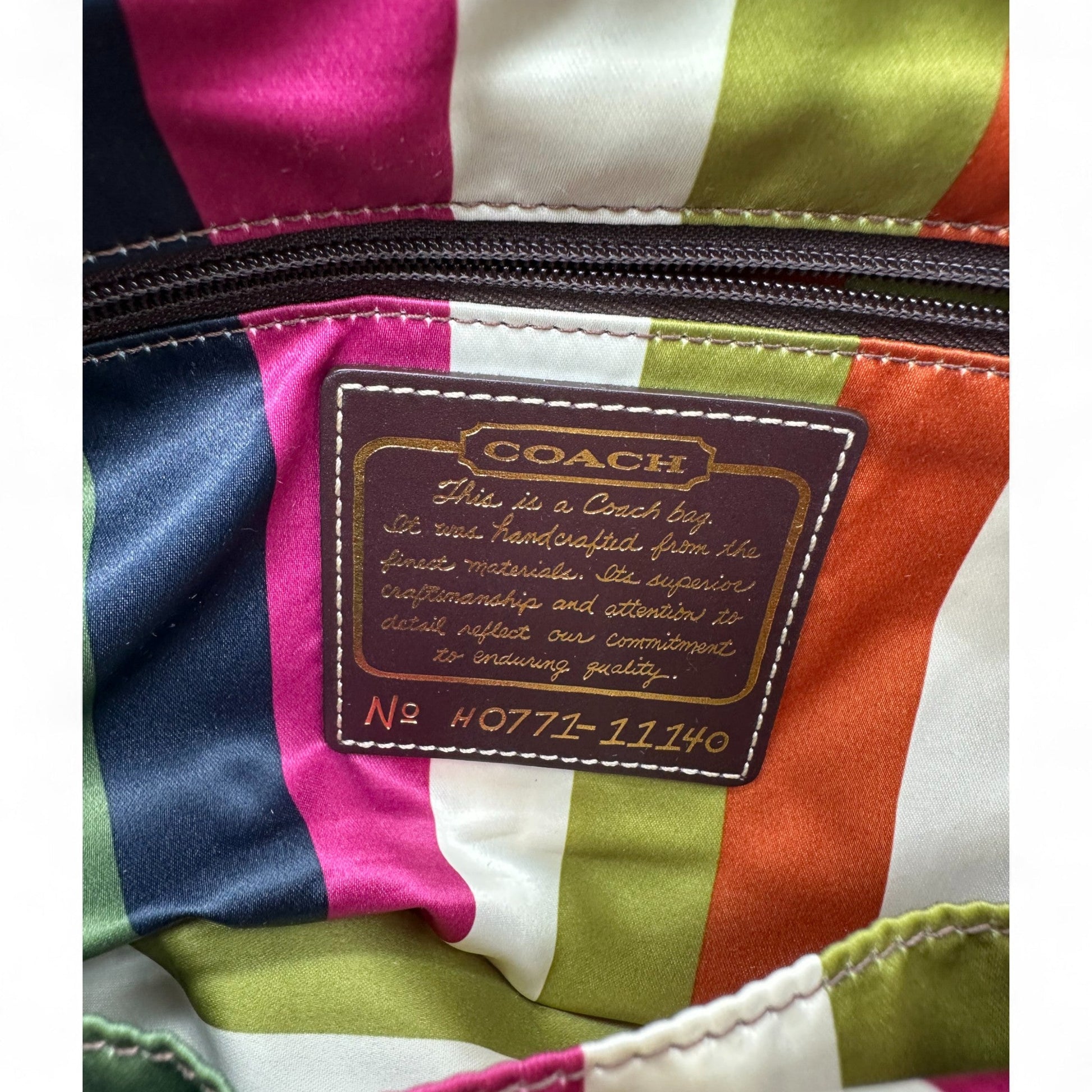 Vintage Coach 11140 Turnlock Legacy Shoulder Bag - Thanks it's Vintage