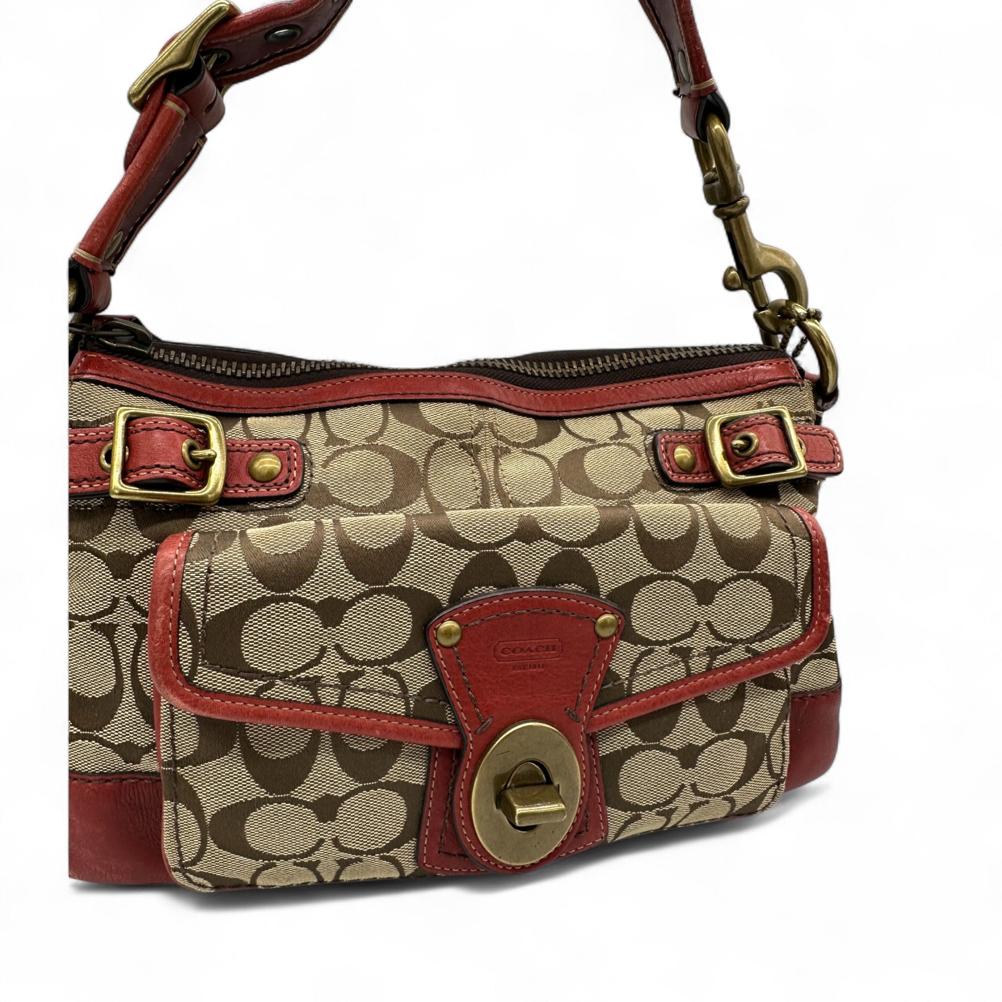 Vintage Coach 11140 Turnlock Legacy Shoulder Bag – Thanks it's Vintage