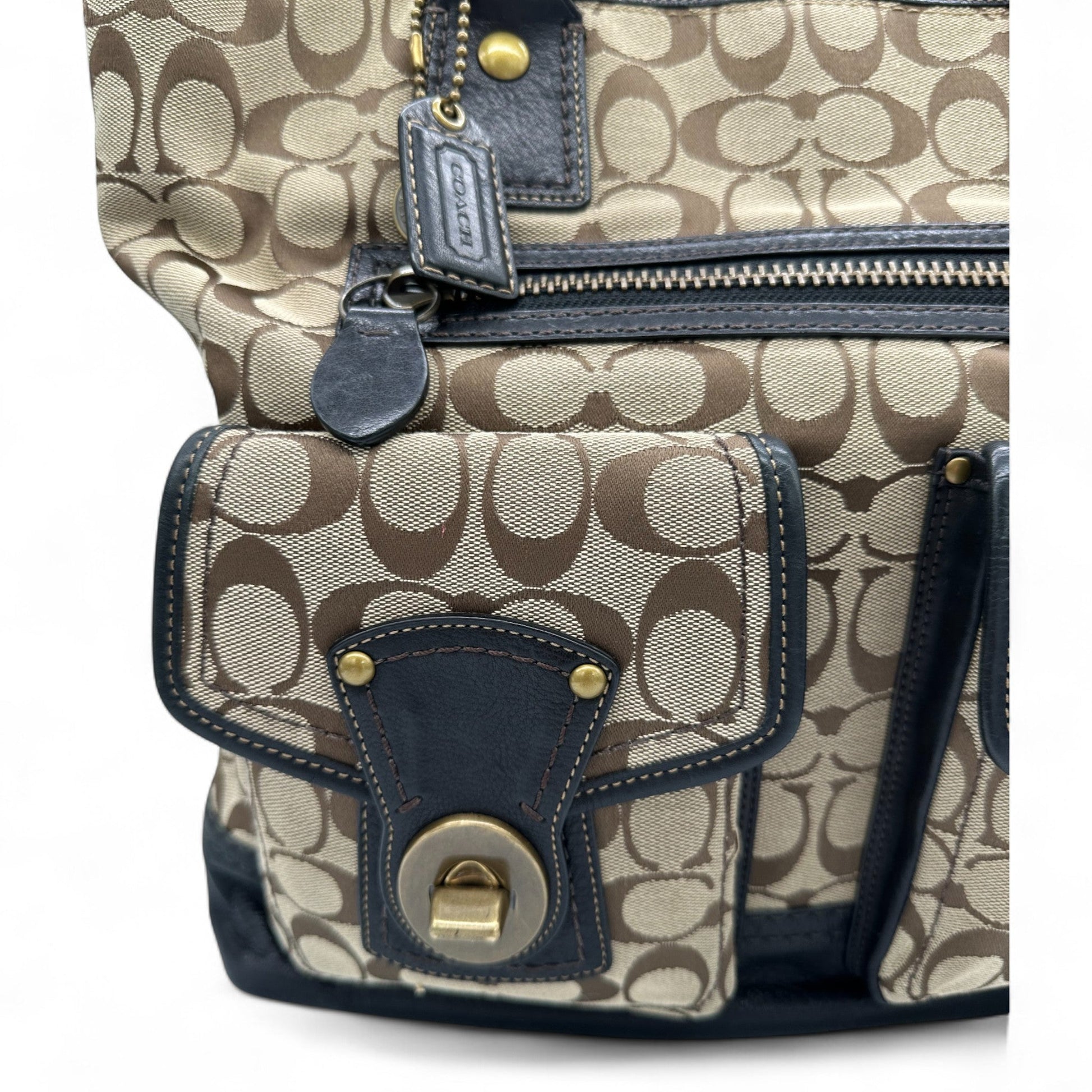 Vintage Coach 11144 Legacy Turnlock Tote - Thanks it's Vintage
