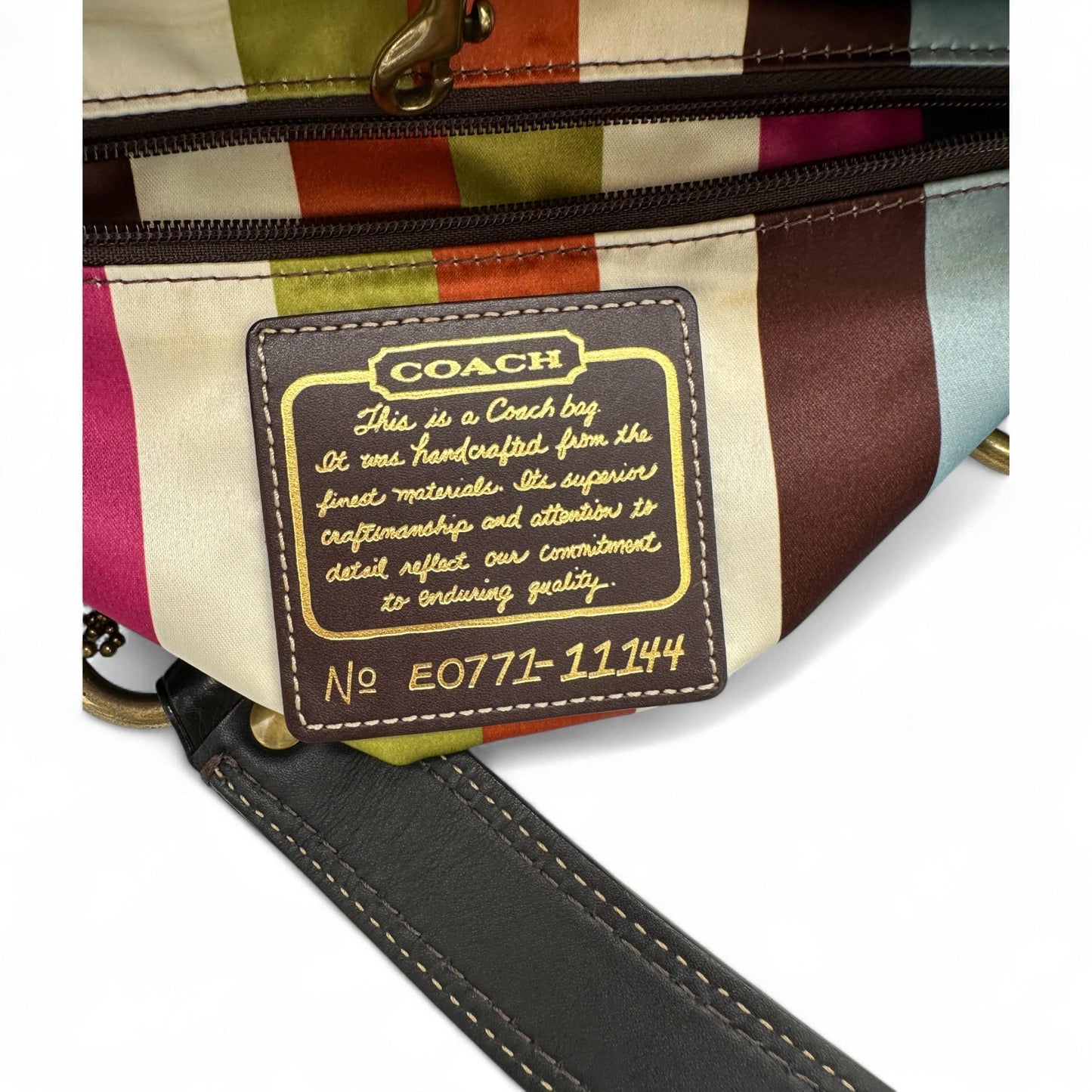 Vintage Coach 11144 Legacy Turnlock Tote - Thanks it's Vintage