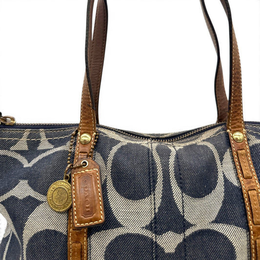 Vintage Coach 111781 Denim Tote Shoulder Bag - Thanks it's Vintage