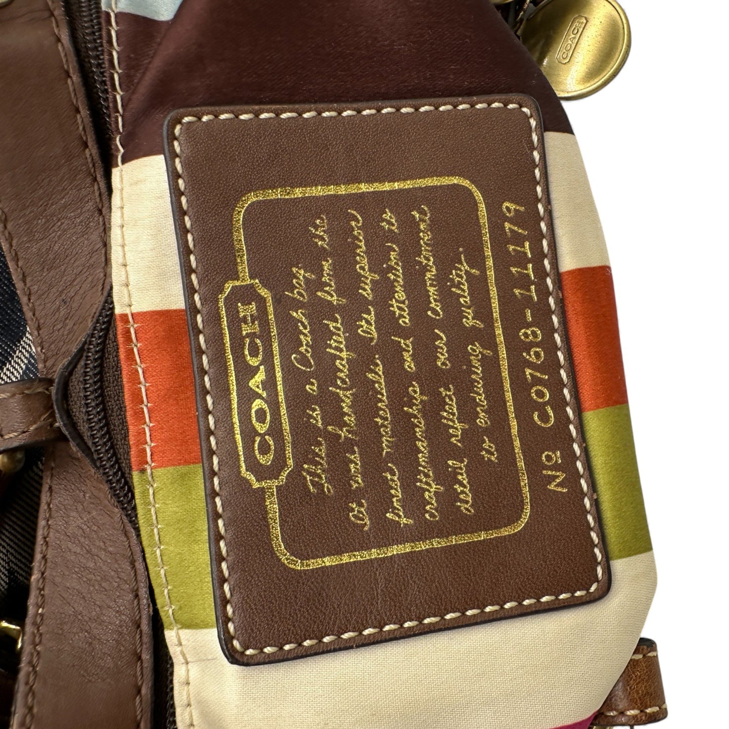 Vintage Coach 11179 Denim Tote Shoulder Bag - Thanks it's Vintage