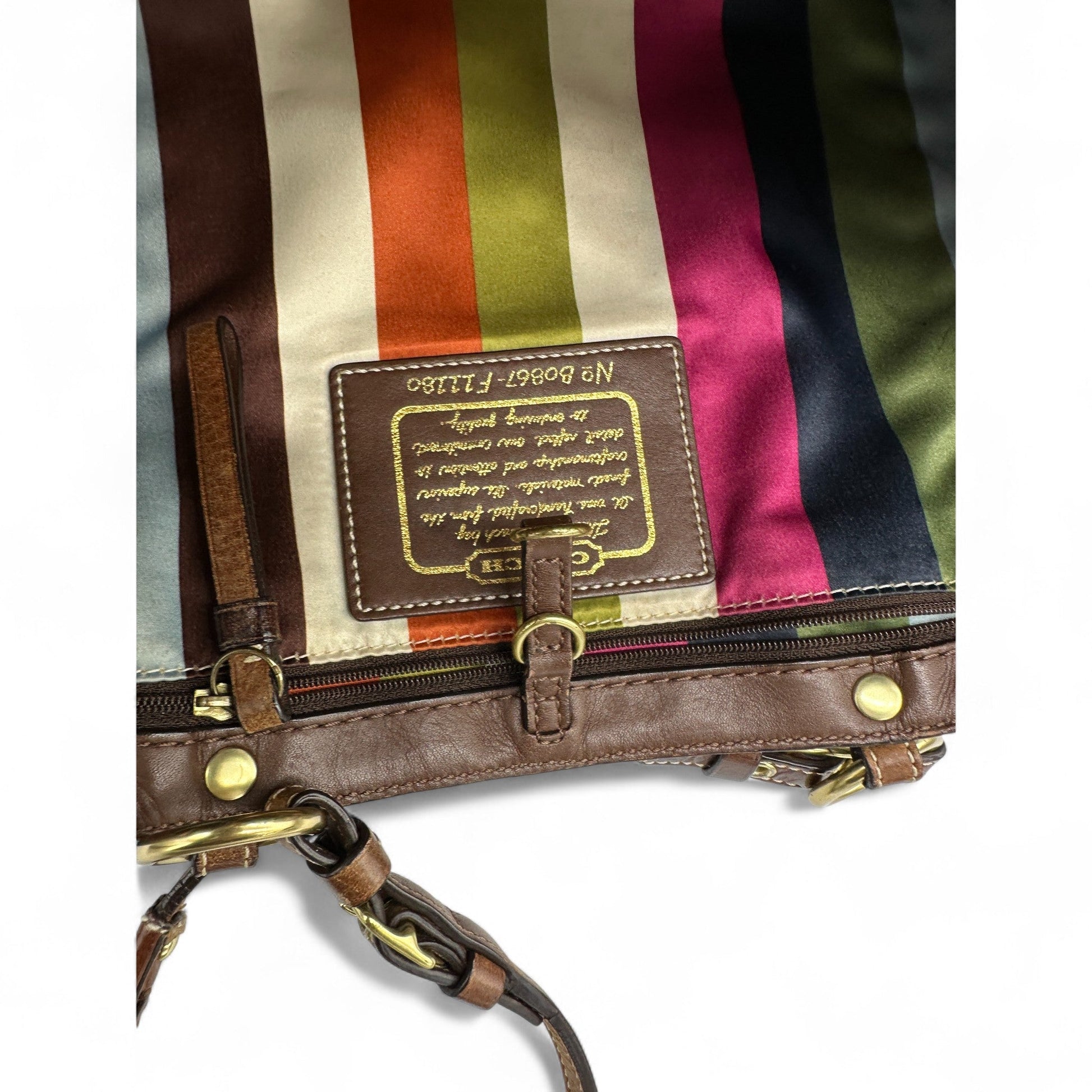 Vintage Coach 11180 Denim Tote Shoulder Bag - Thanks it's Vintage