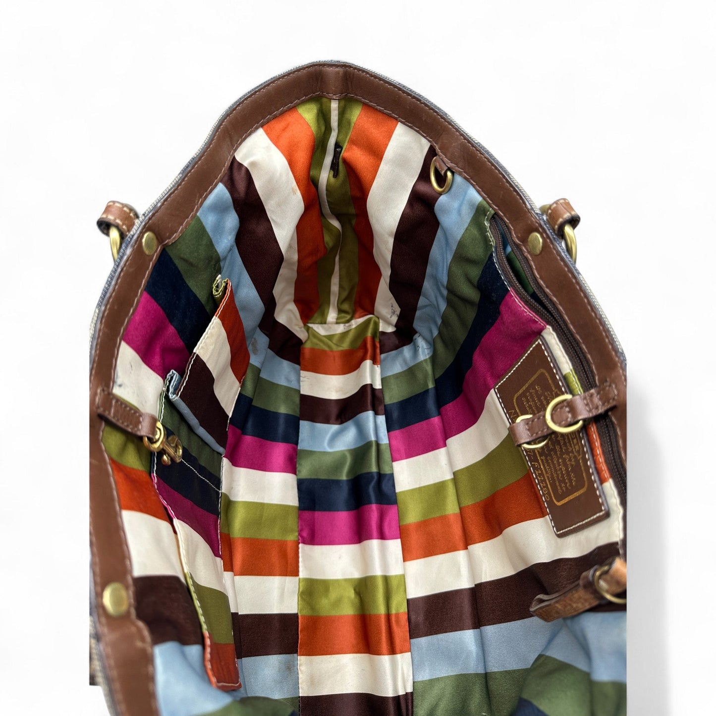 Vintage Coach 11180 Denim Tote Shoulder Bag - Thanks it's Vintage