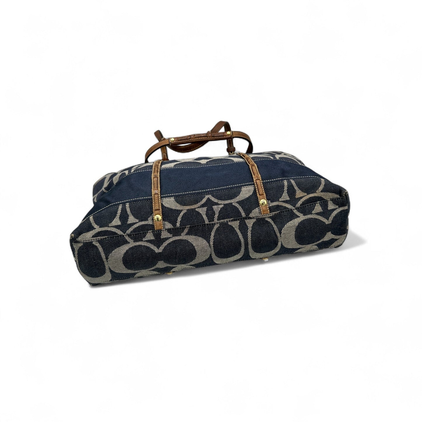 Vintage Coach 11180 Denim Tote Shoulder Bag - Thanks it's Vintage