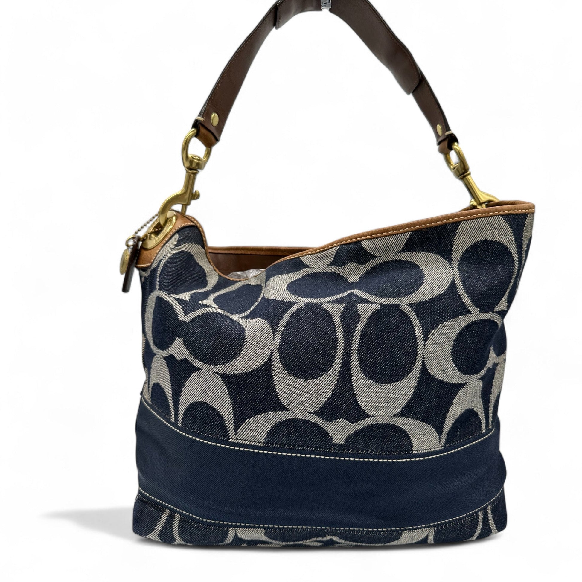 Vintage Coach 11182 Denim Hobo Shoulder Bag - Thanks it's Vintage