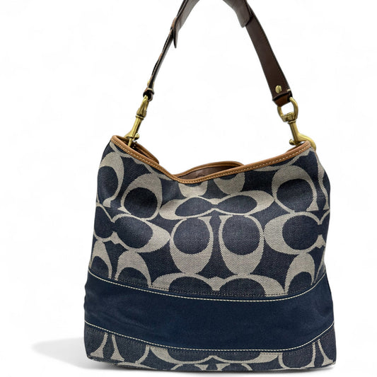 Vintage Coach 11182 Denim Hobo Slouchy Shoulder Bag - Thanks it's Vintage