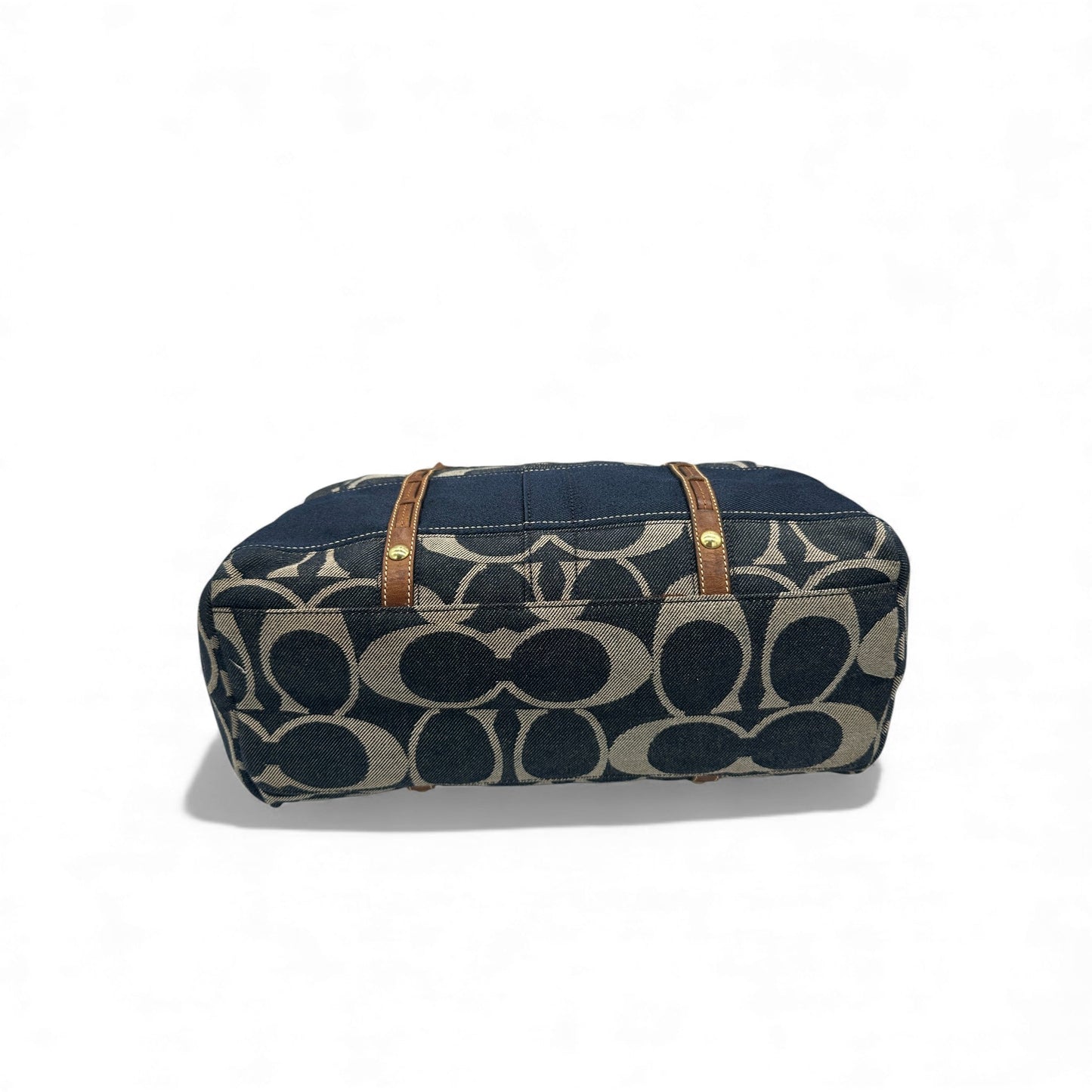 Vintage Coach 11183 Denim Boston Shoulder Bag - Thanks it's Vintage