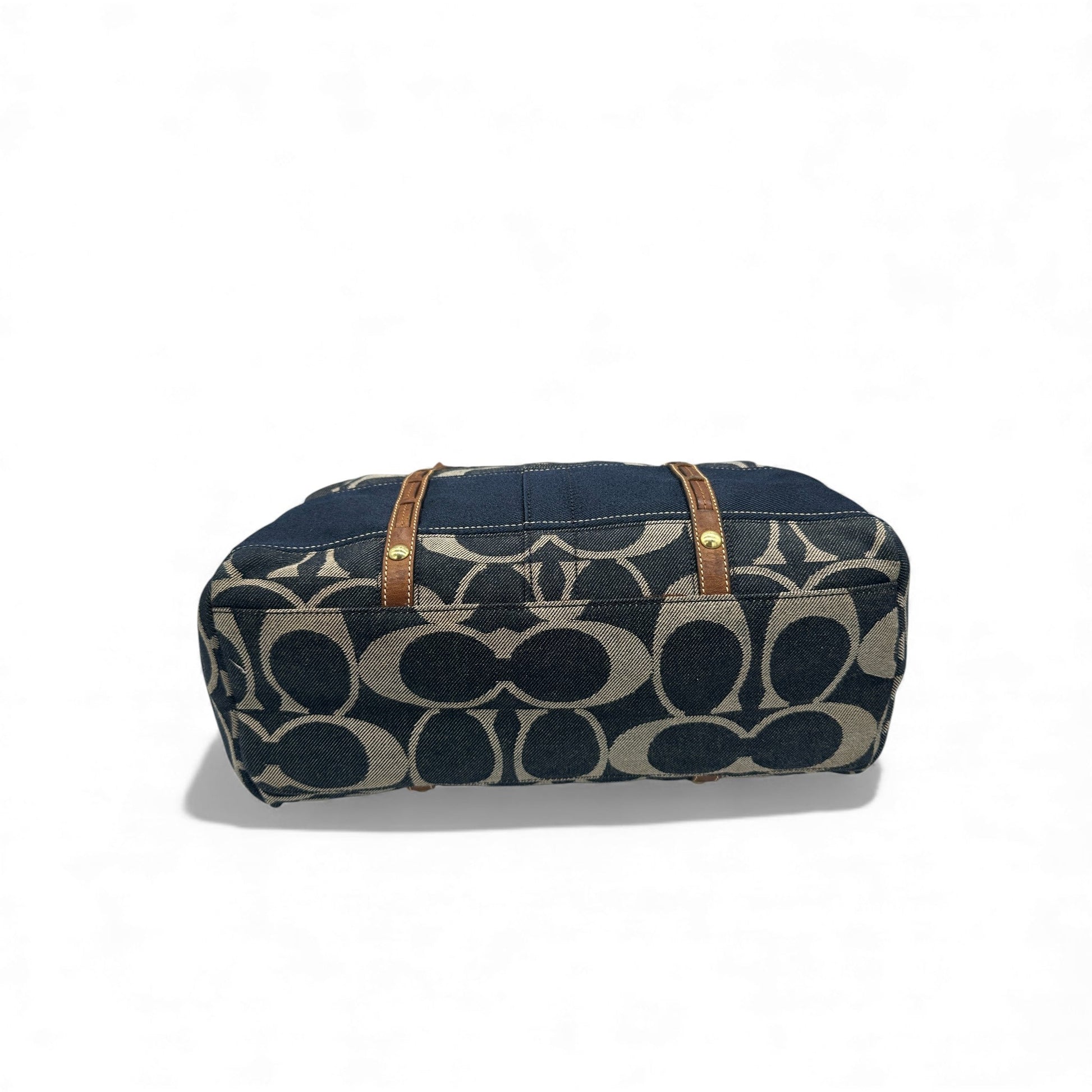 Vintage Coach 11183 Denim Boston Shoulder Bag - Thanks it's Vintage