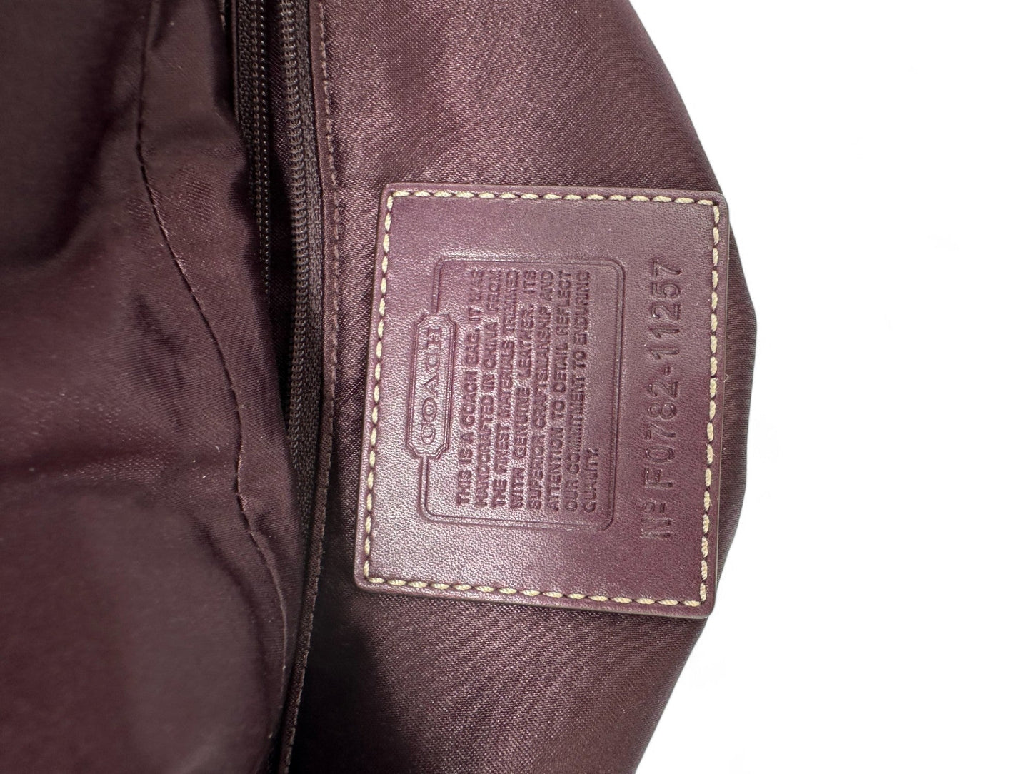 Vintage Coach 11257 Flap Ergo Shoulder Bag - Thanks it's Vintage