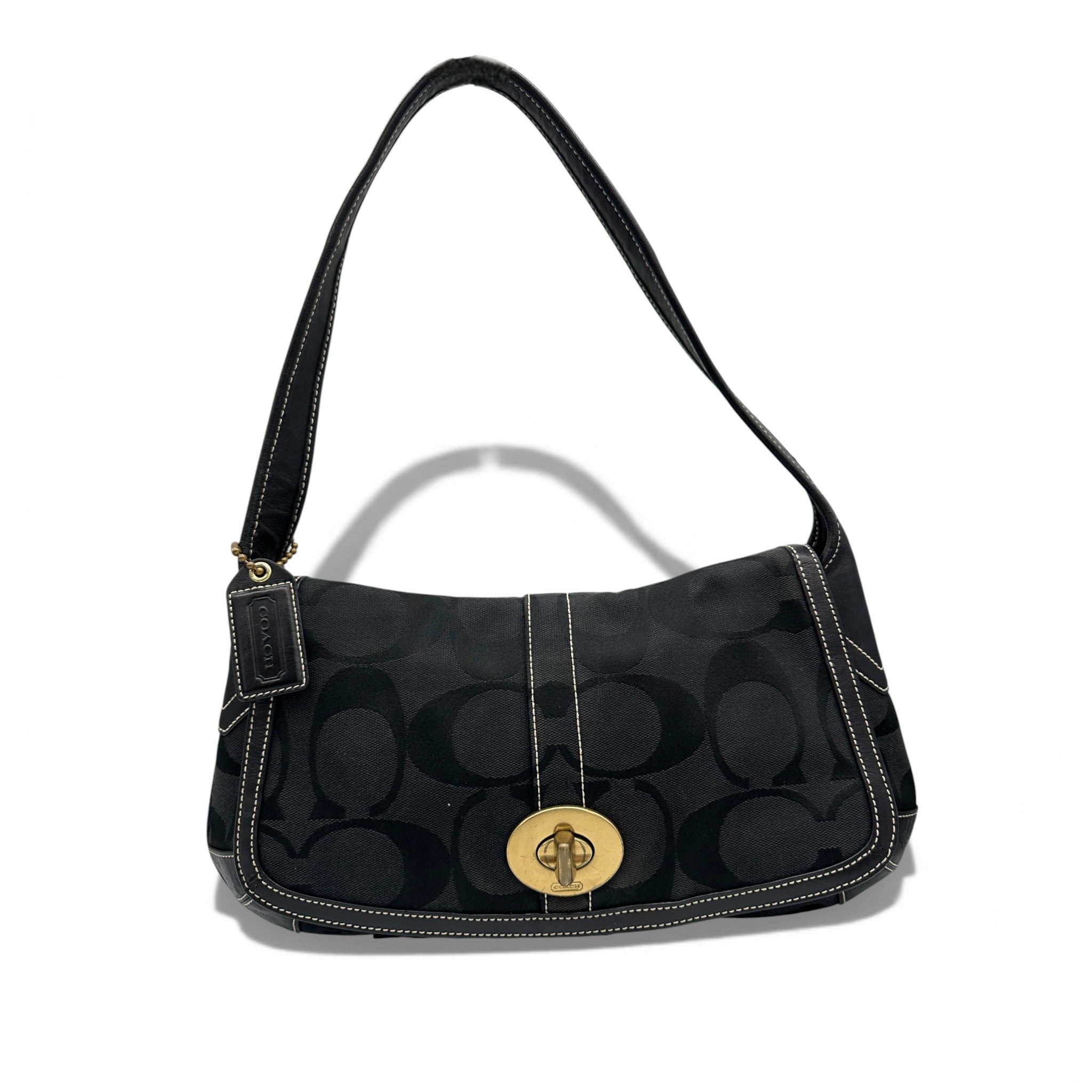 バッグ Coach Vintage 2-Way Leather Shoulder Bag Vintage Coach 11257 Flap Ergo Shoulder Bag – Thanks it's Vintage