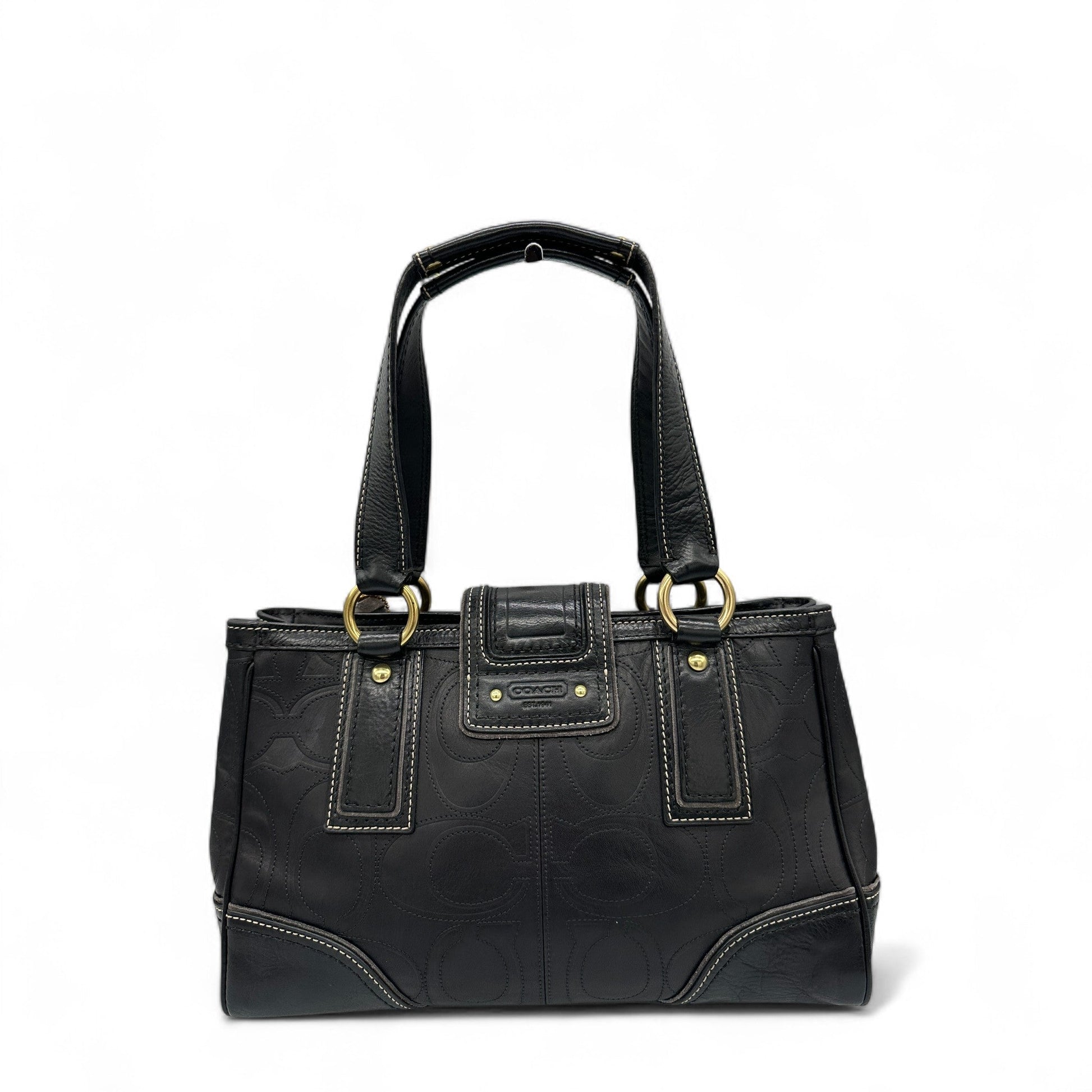 Vintage Coach 11330 Hamptons Turnlock Shoulder Bag - Thanks it's Vintage