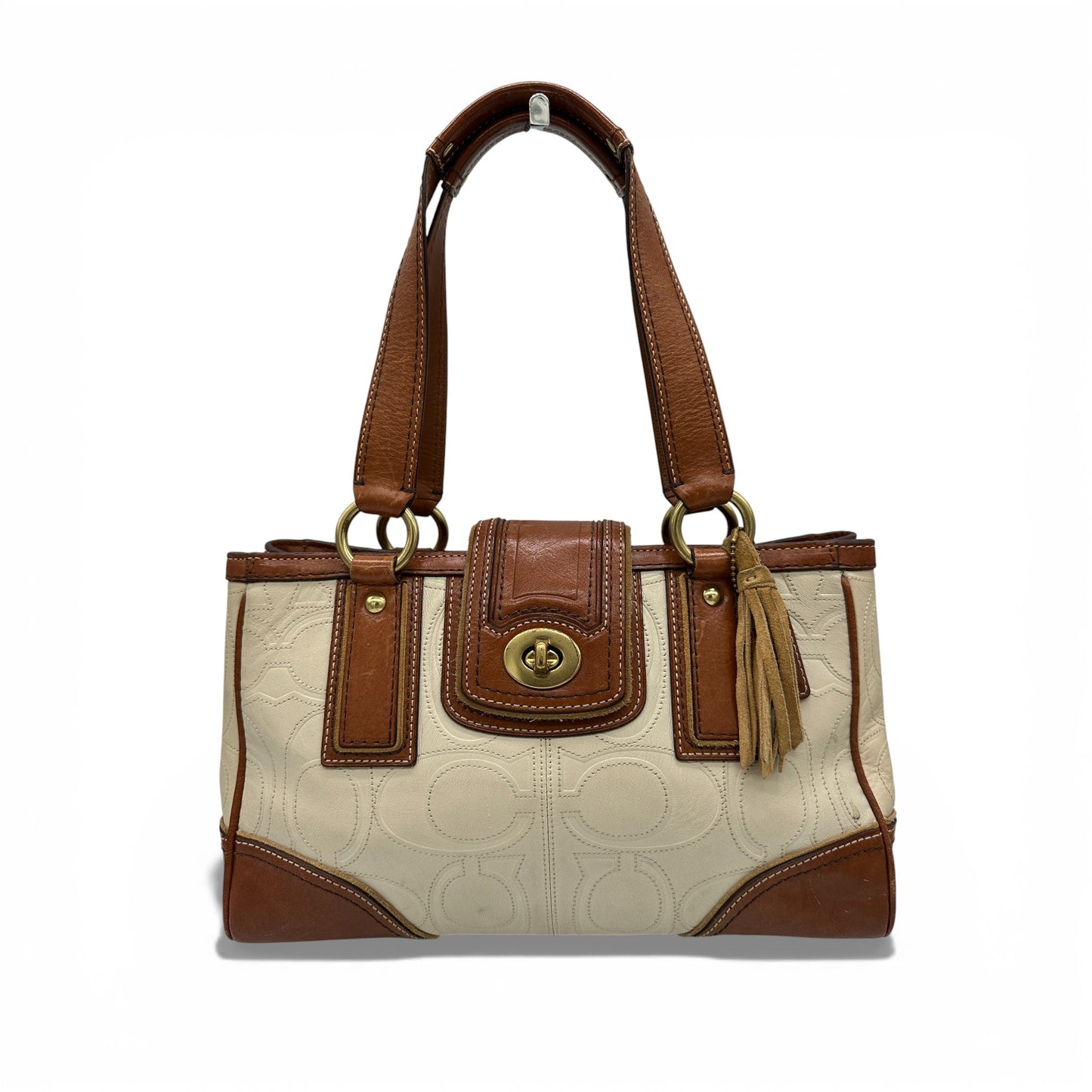 Vintage Coach 11330 Hamptons Turnlock Shoulder Bag - Thanks it's Vintage