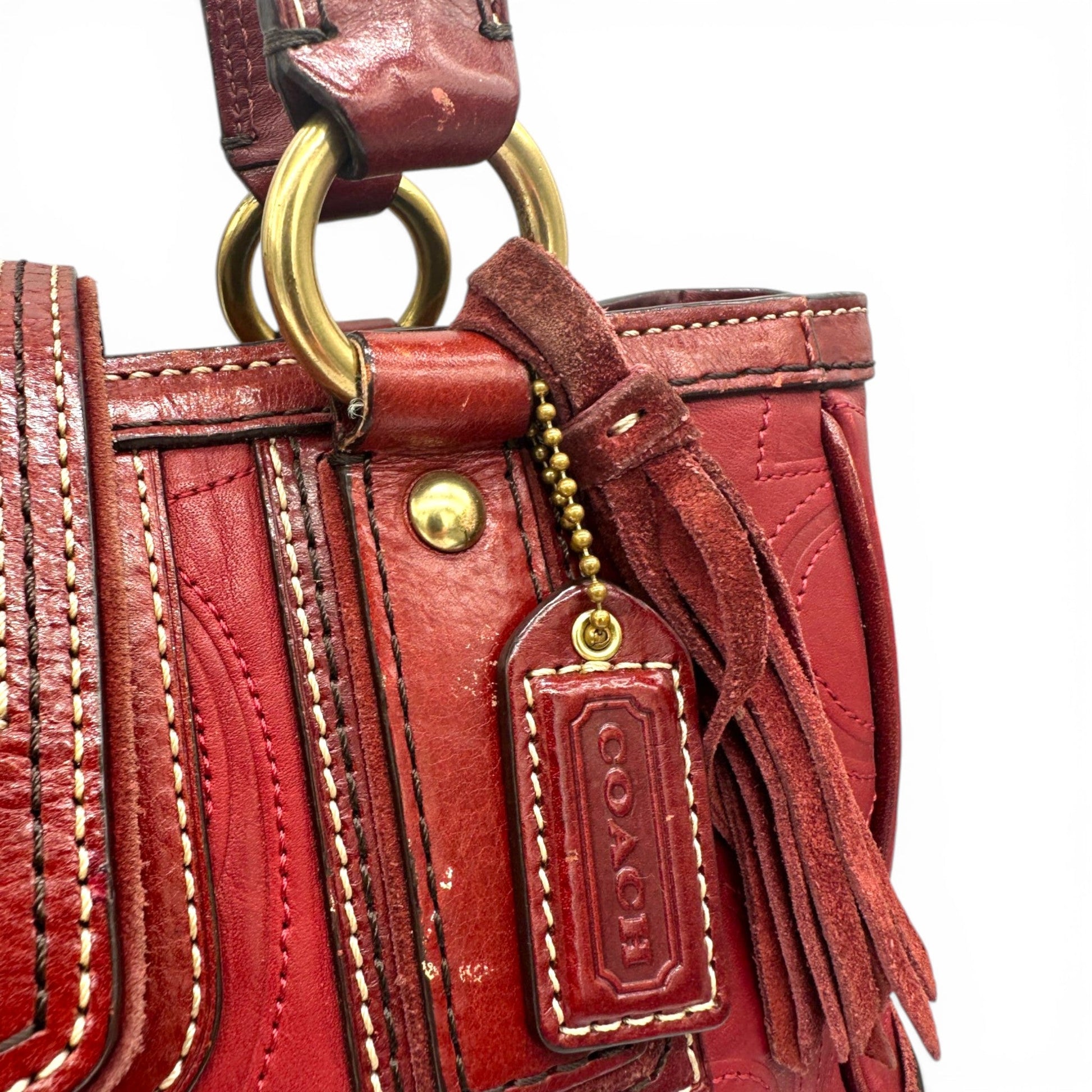 Vintage Coach 11330 Hamptons Turnlock Shoulder Bag - Thanks it's Vintage